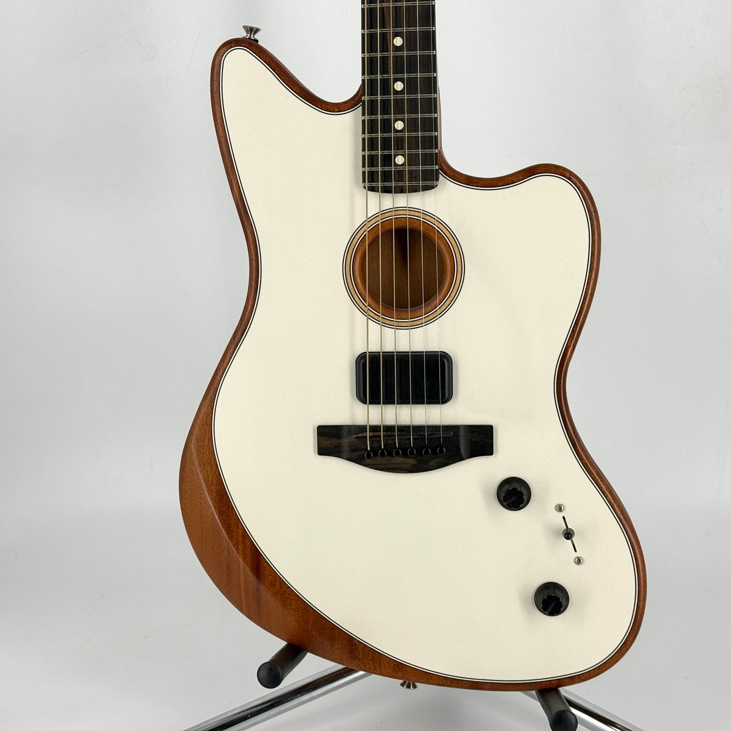 2022 Fender American Acoustasonic Jazzmaster - Arctic White