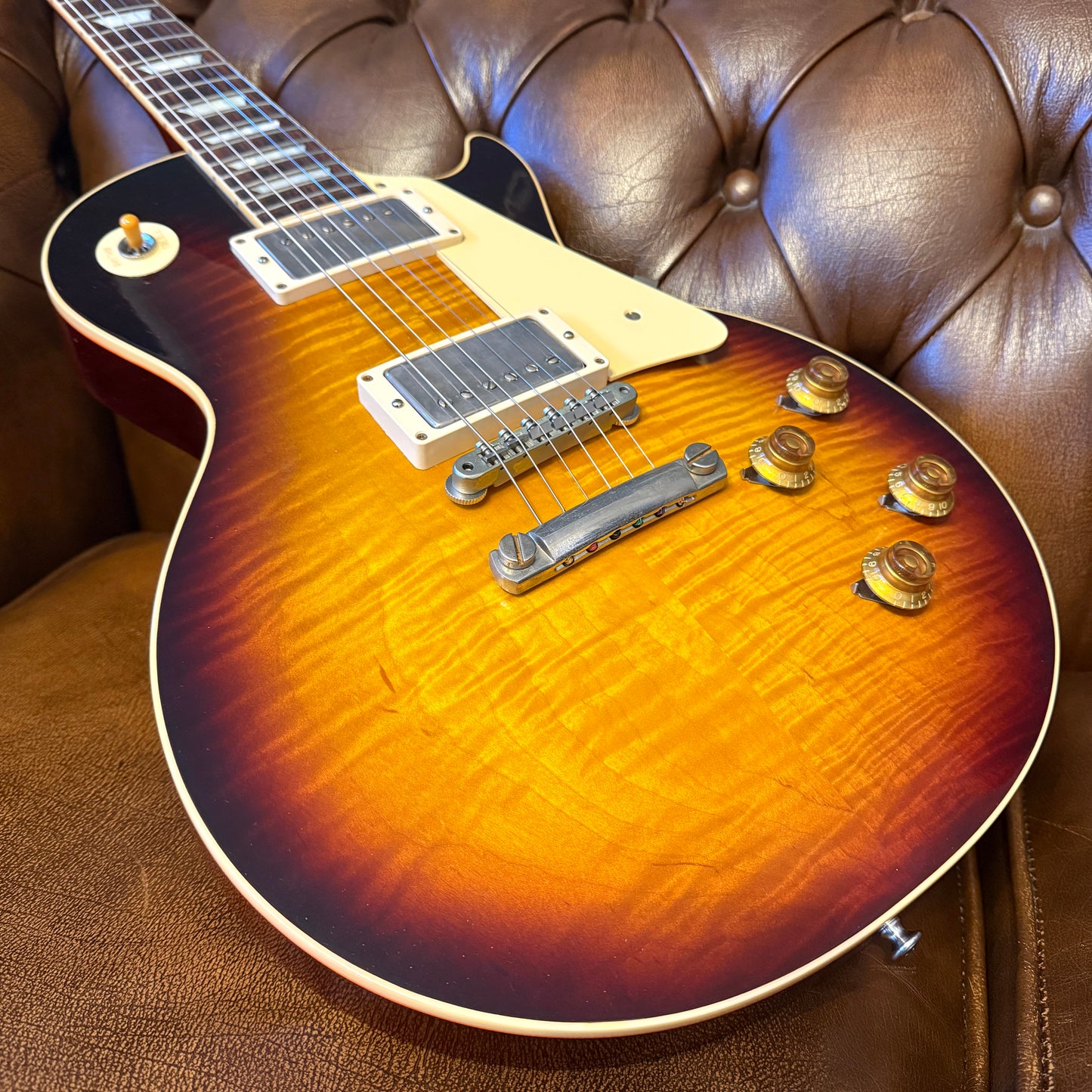 2017 Gibson Custom Shop 1959 Reissue Les Paul - Faded Tobacco Burst