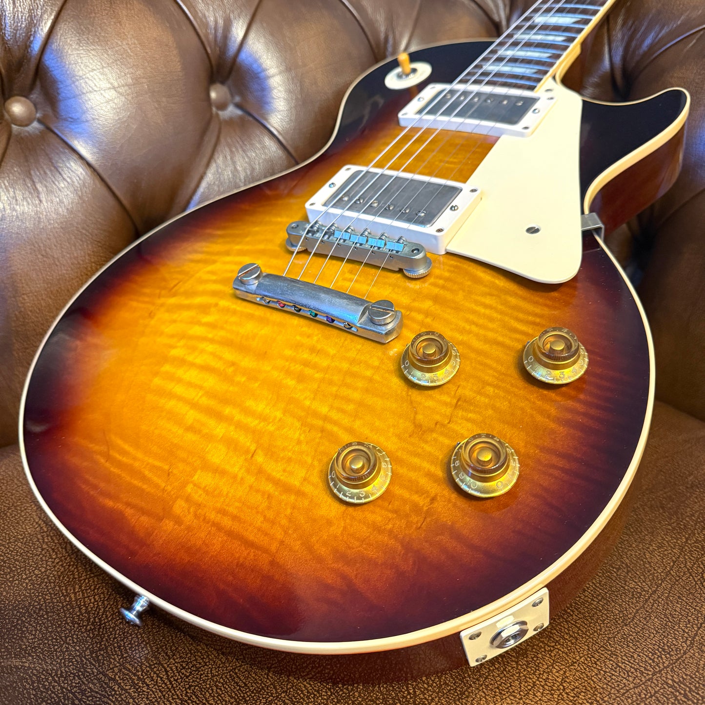 2017 Gibson Custom Shop 1959 Reissue Les Paul - Faded Tobacco Burst