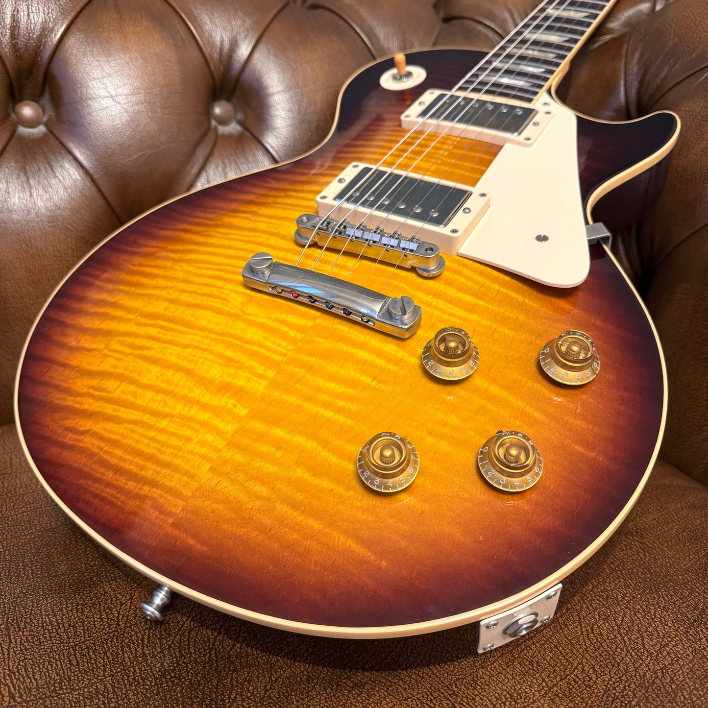 2010 Gibson Custom Shop 1959 Reissue Les Paul - Faded Tobacco Burst