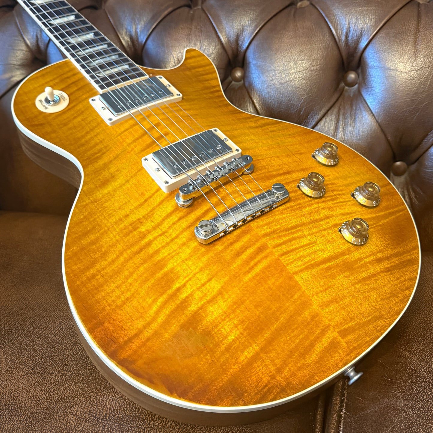 2024 Gibson Kirk Hammett Greeny Les Paul Standard – Greeny Burst