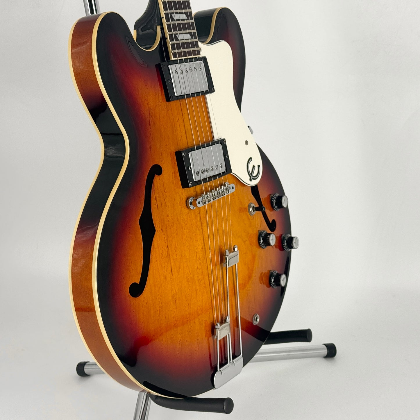 1996 Epiphone Riviera (Peerless Korea) - Vintage Sunburst