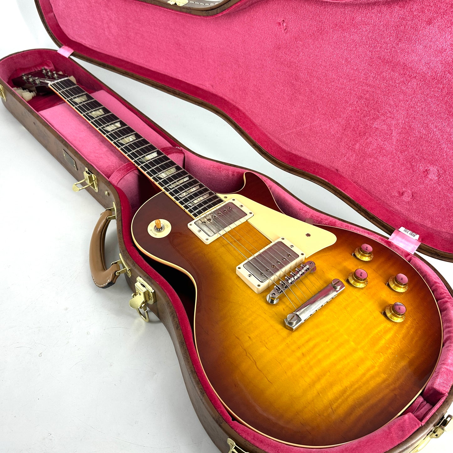 2021 Gibson Les Paul Custom Shop 60th Anniversary 1960 Reissue - R0 - Tomato Soup Burst