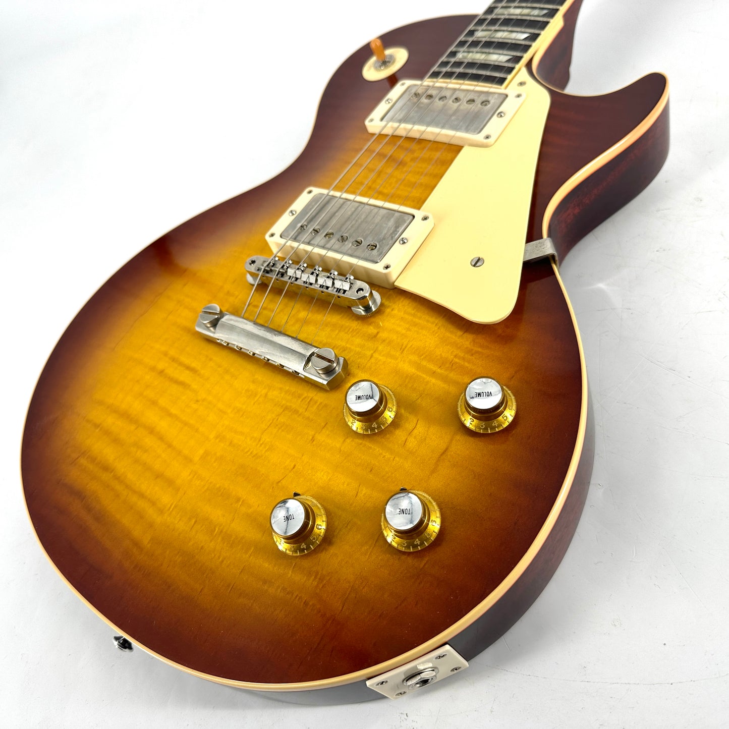 2021 Gibson Les Paul Custom Shop 60th Anniversary 1960 Reissue V2 - R0 - Tomato Soup Burst
