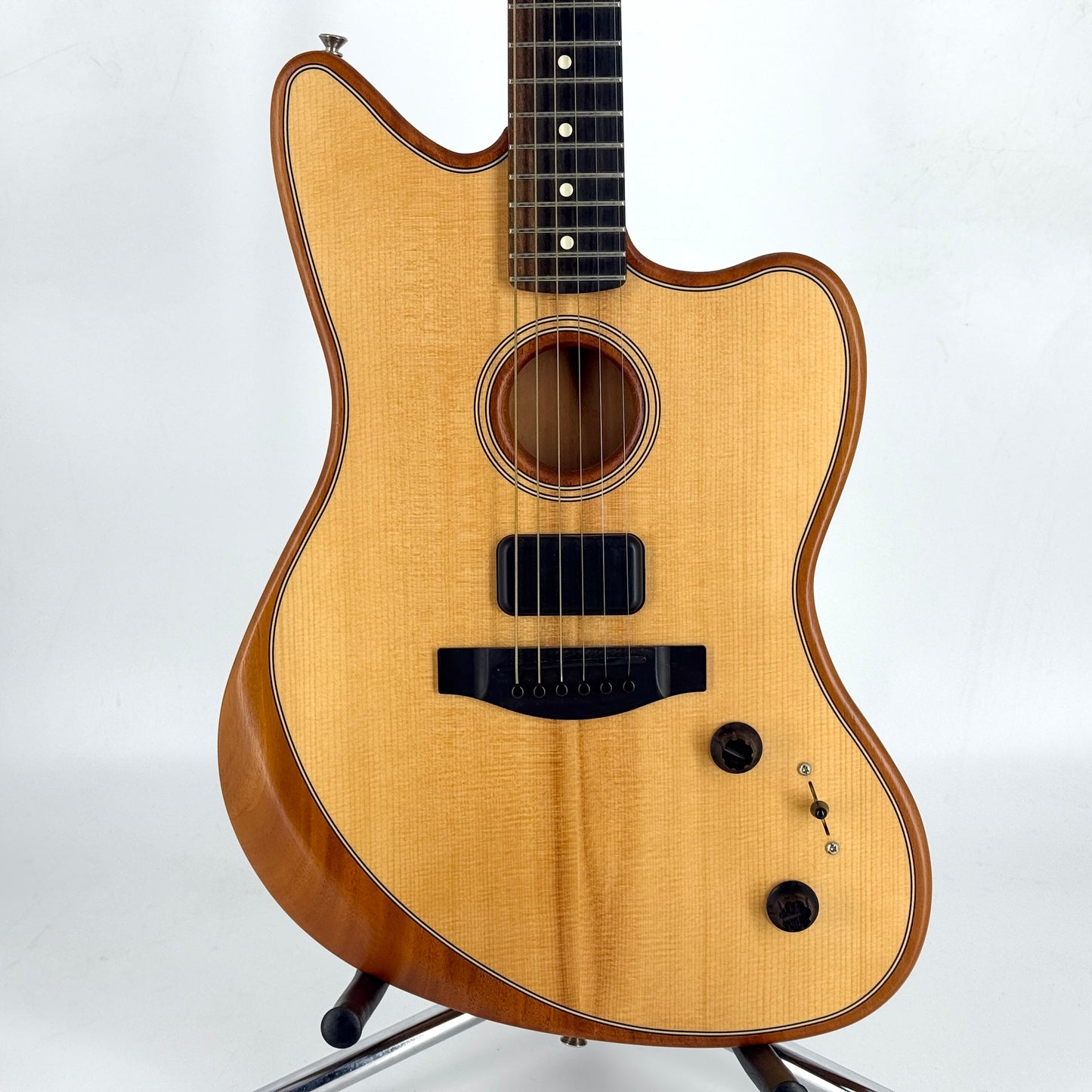2021 Fender American Acoustasonic Jazzmaster - Natural