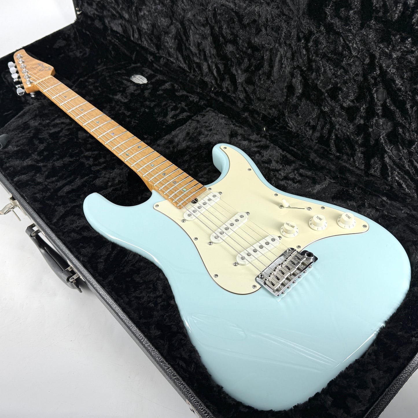 2011 Suhr Classic S (Tom Quayle Owned) - Sonic Blue