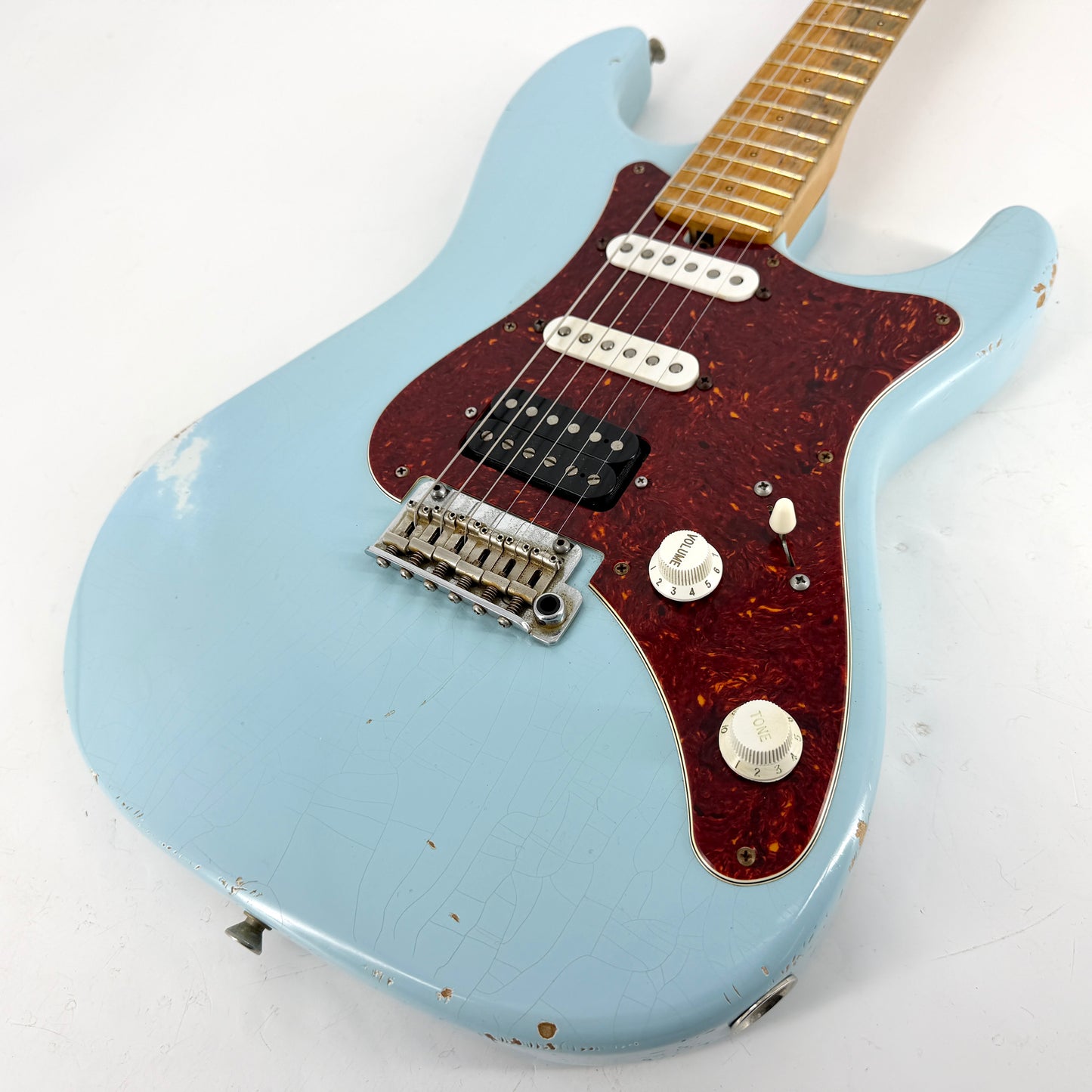 2018 Friedman Vintage S HSS Relic – Sonic Blue