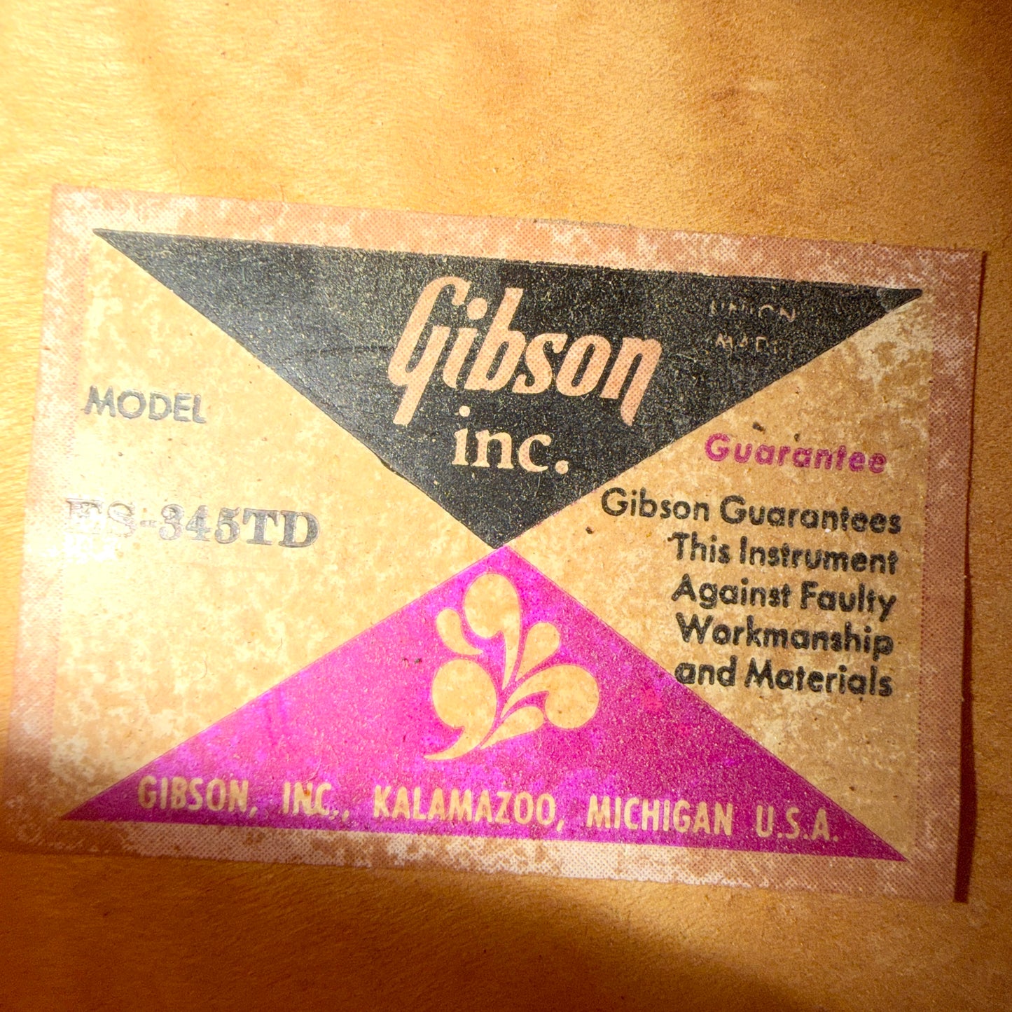 1970-1975 Gibson ES-345TD - Sunburst