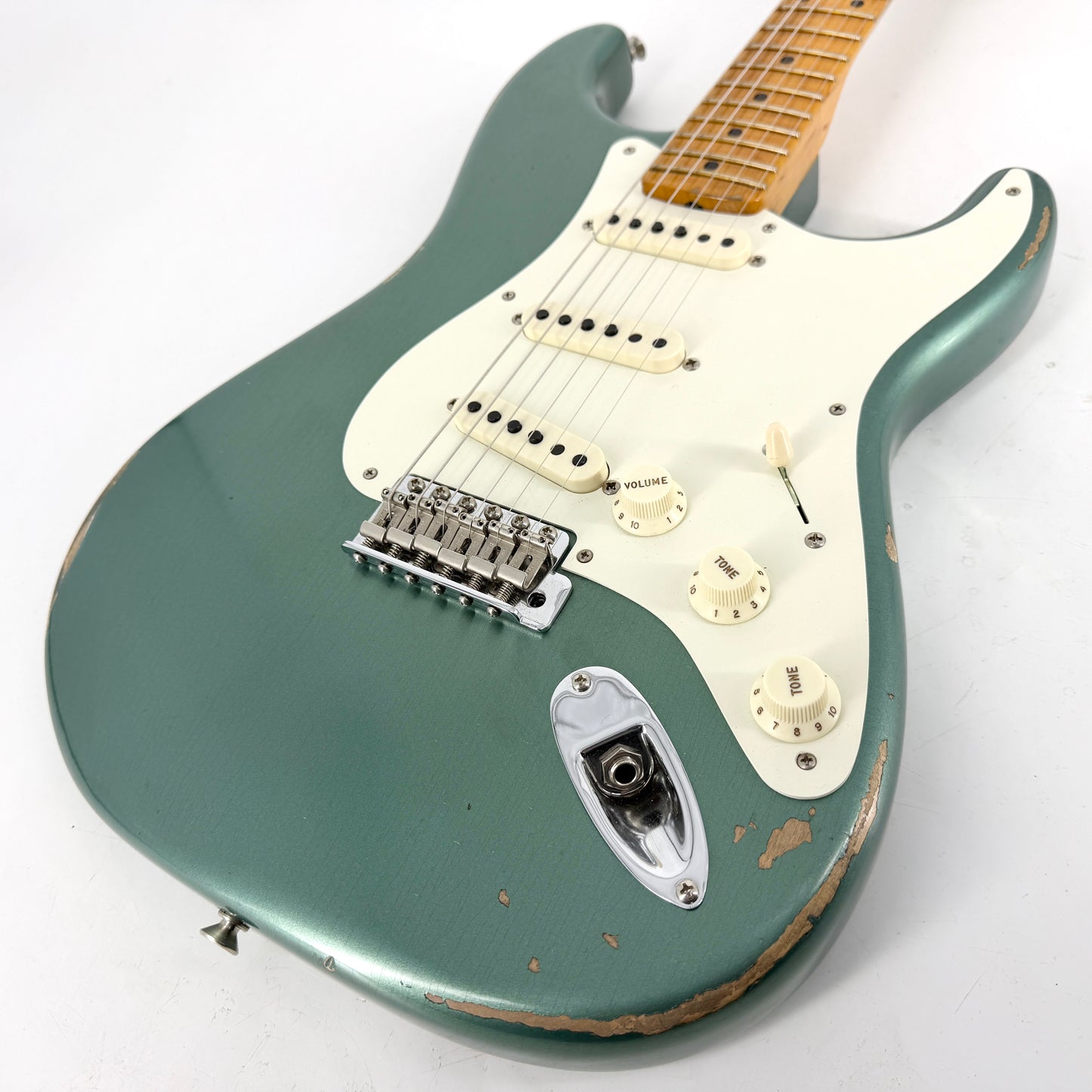 2022 Fender Custom Shop ’56 Stratocaster Relic – Aged Sherwood Green Metallic