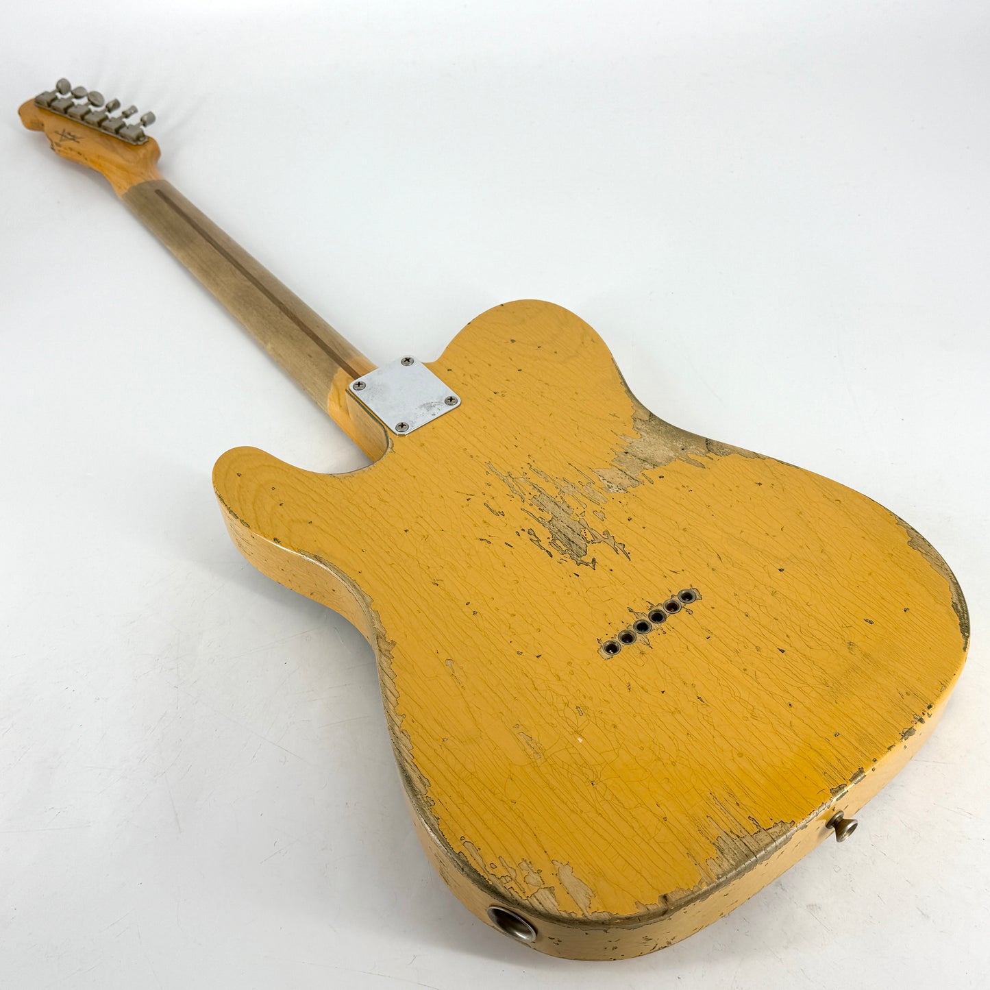 2019 Fender Custom Shop ’52 Heavy Relic Telecaster – Butterscotch Blonde