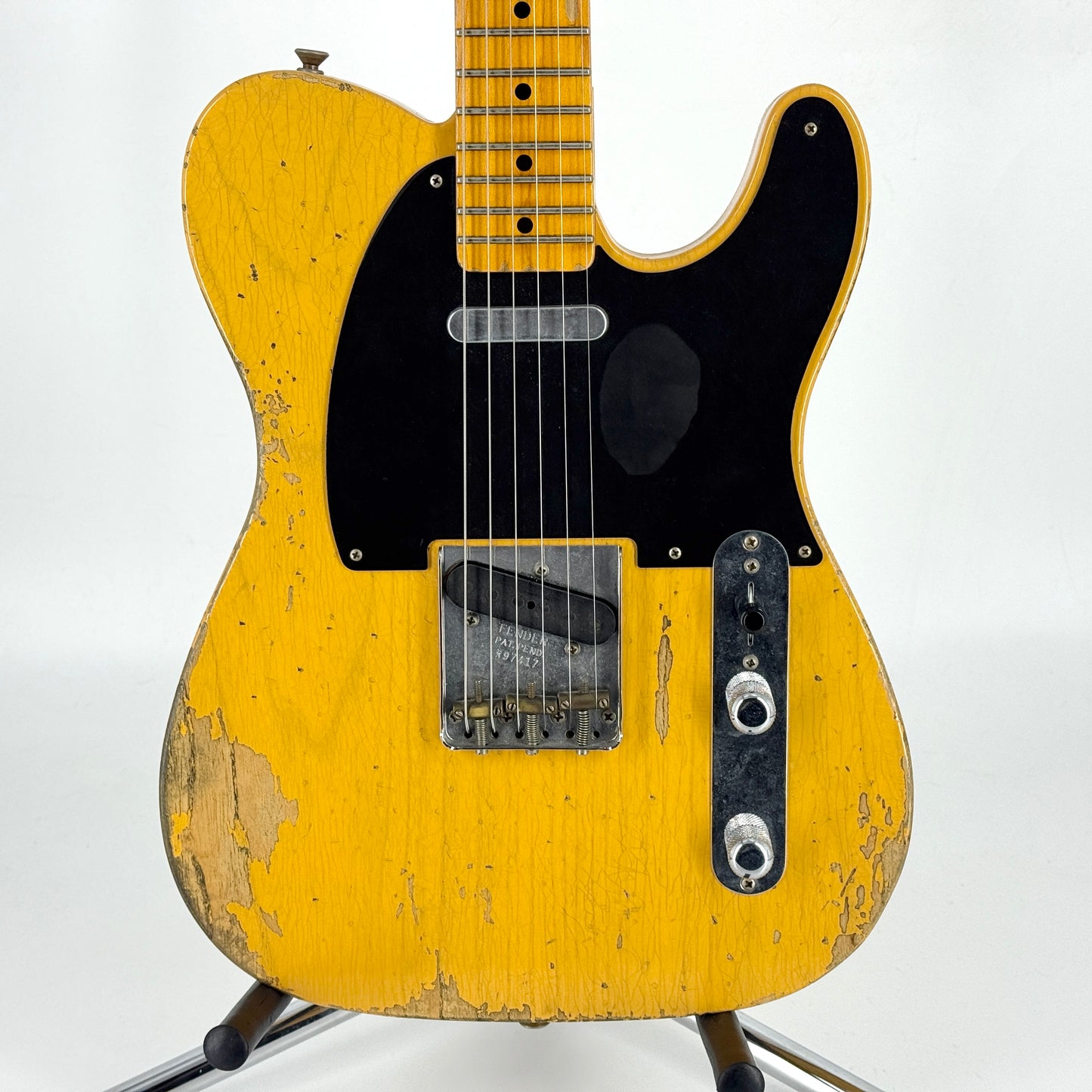 2019 Fender Custom Shop ’52 Heavy Relic Telecaster – Butterscotch Blonde