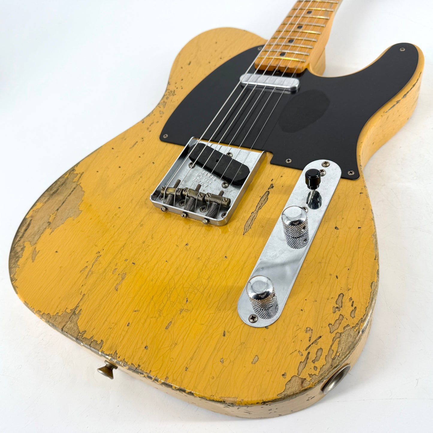 2019 Fender Custom Shop ’52 Heavy Relic Telecaster – Butterscotch Blonde