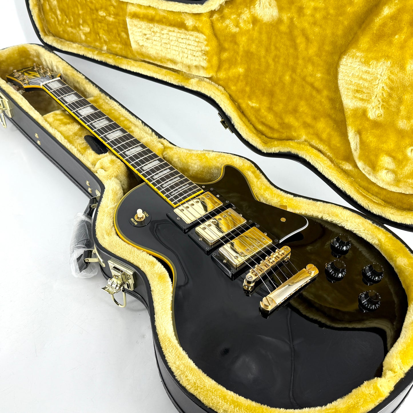 2020 Epiphone Joe Bonamassa Les Paul Custom Black Beauty - Ebony