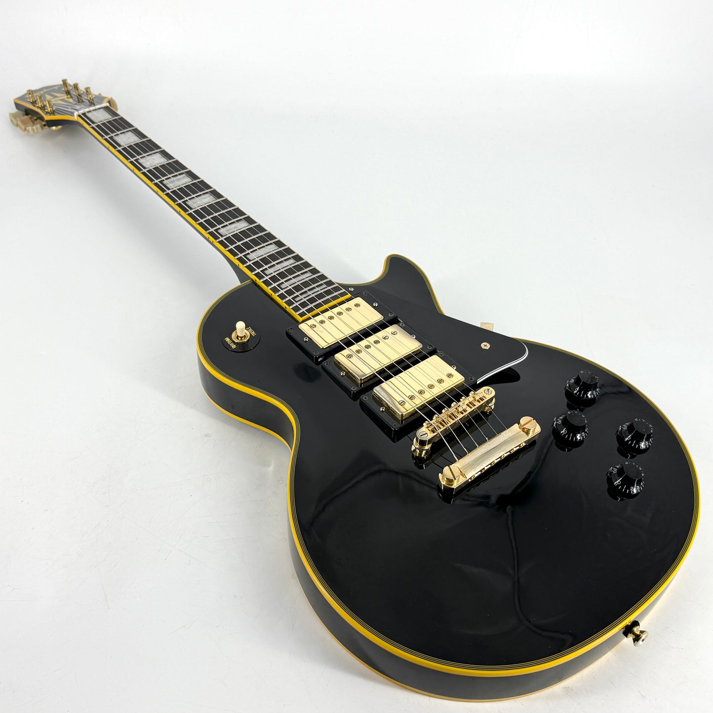 2020 Epiphone Joe Bonamassa Les Paul Custom Black Beauty - Ebony