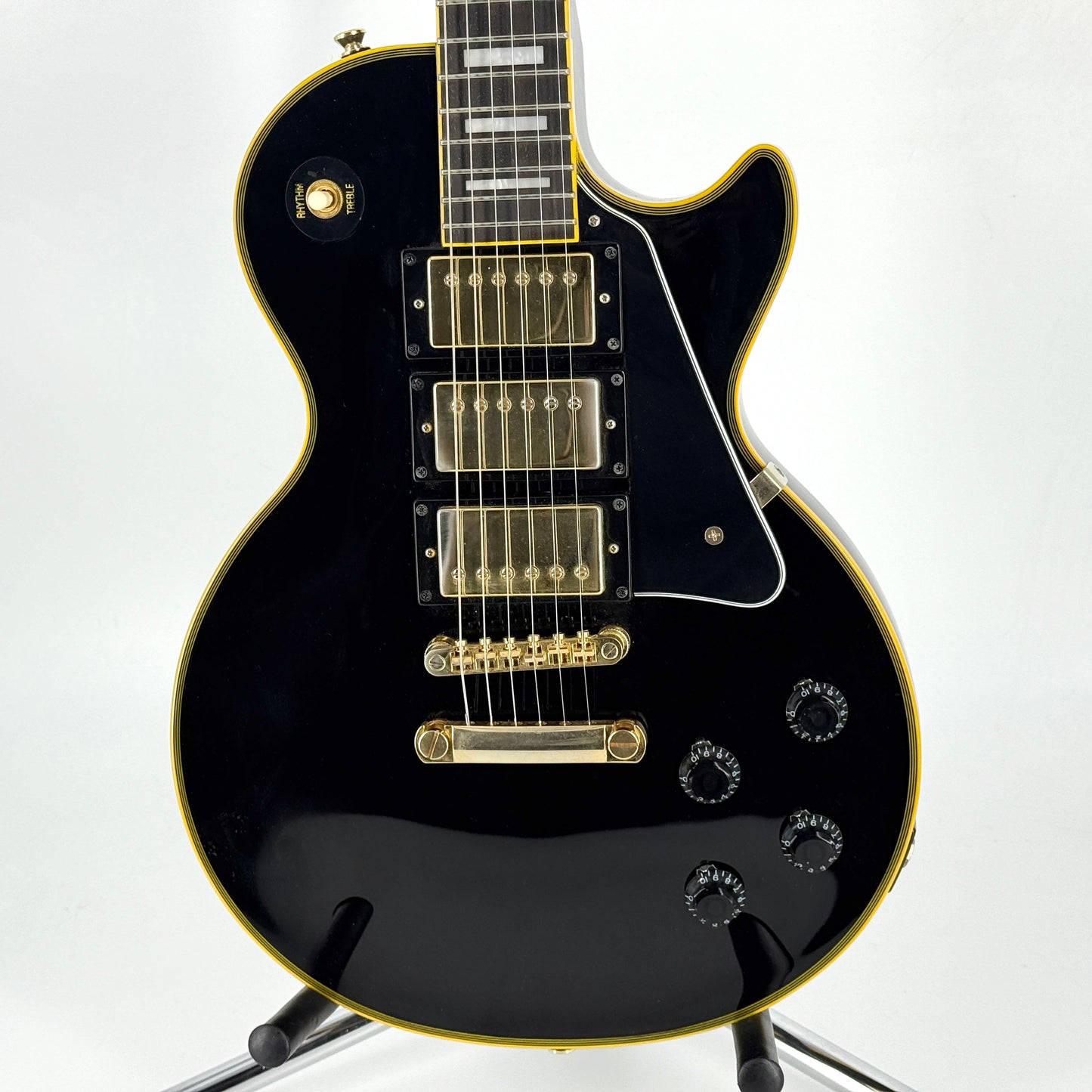 2020 Epiphone Joe Bonamassa Les Paul Custom Black Beauty - Ebony