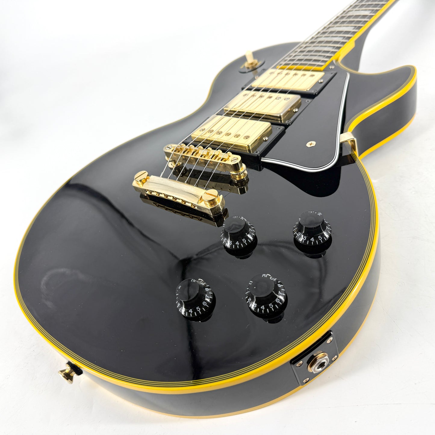 2020 Epiphone Joe Bonamassa Les Paul Custom Black Beauty - Ebony