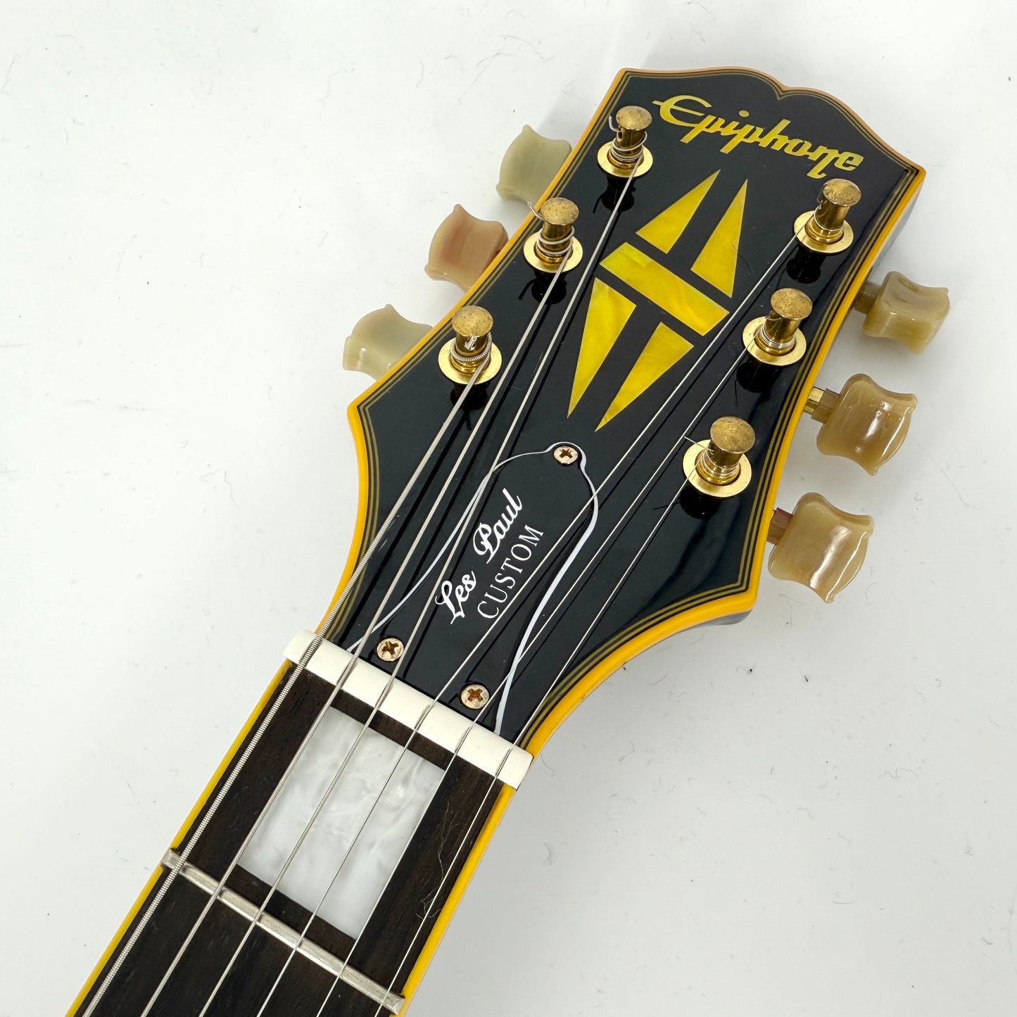 2020 Epiphone Joe Bonamassa Les Paul Custom Black Beauty - Ebony