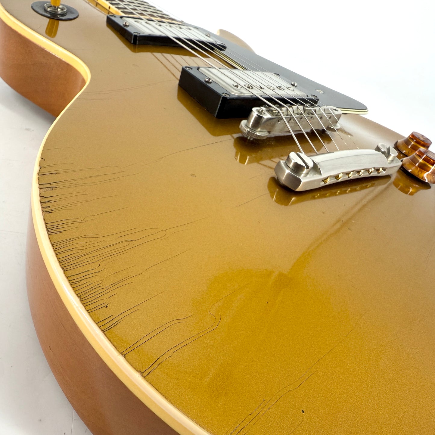 2002 Gibson Custom Shop Tom Murphy Aged 1957 Les Paul Historic Reissue - Gold Top