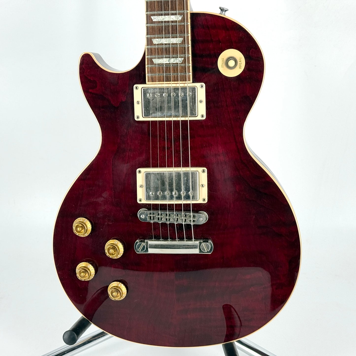 2004 Gibson Les Paul Standard Left Handed – Wine Red