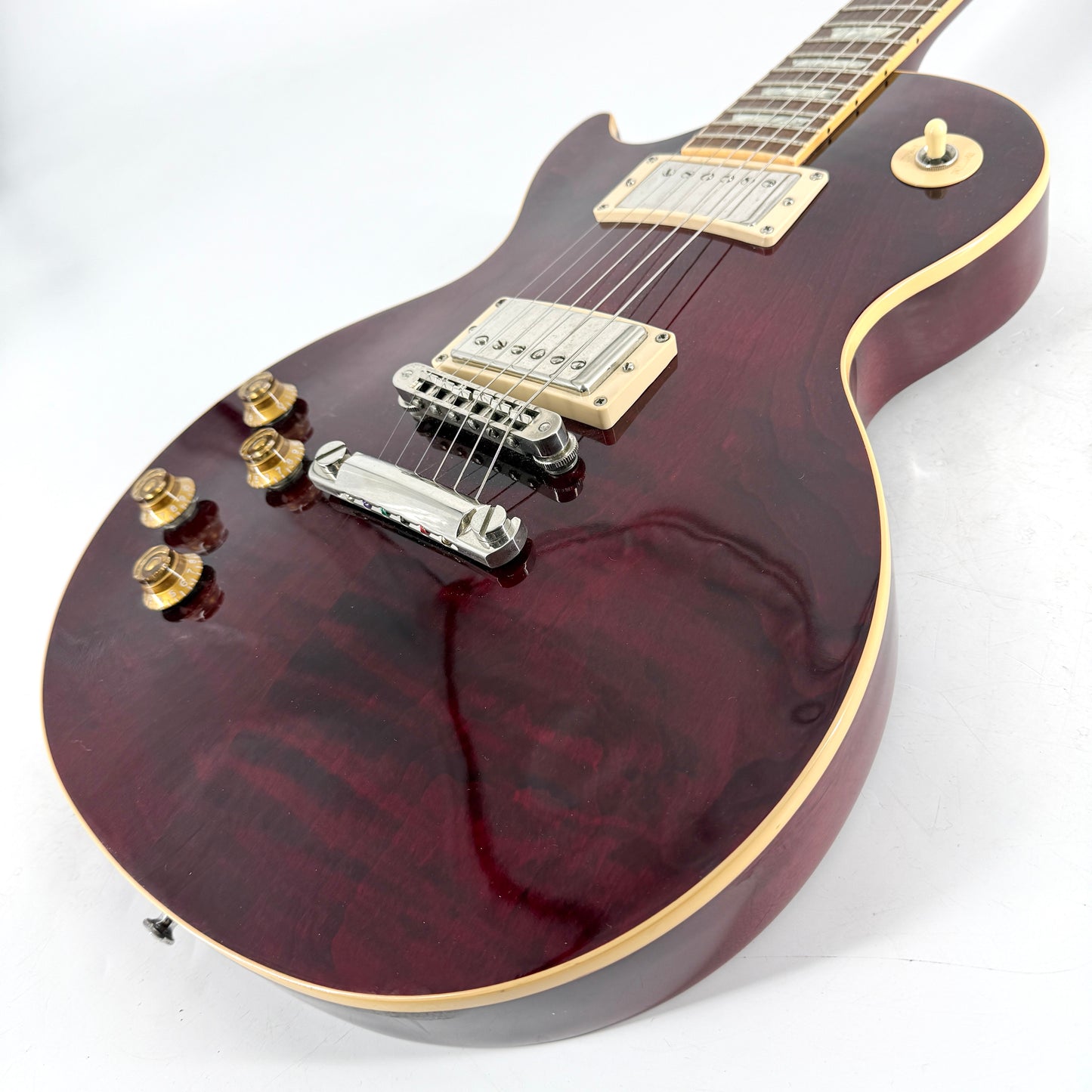 2004 Gibson Les Paul Standard Left Handed – Wine Red