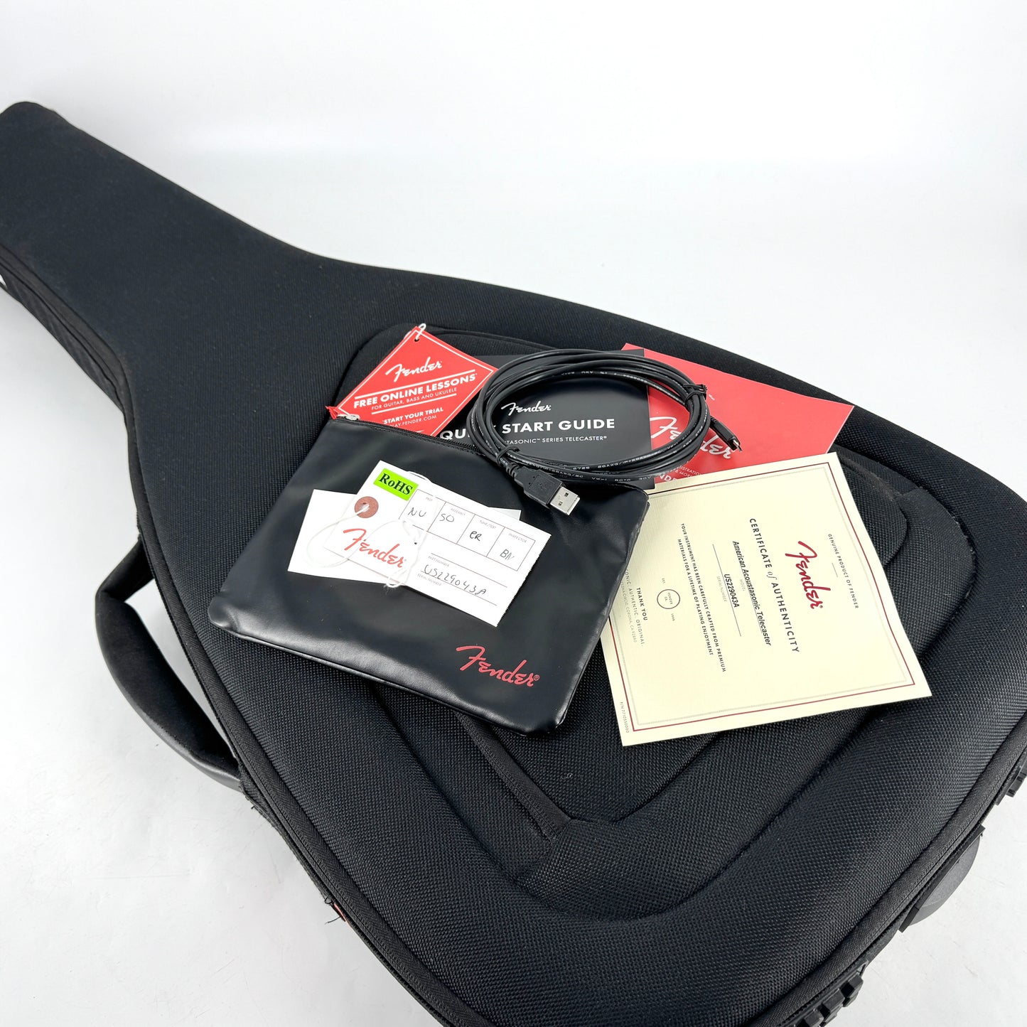 2022 Fender FSR American Acoustasonic Limited Edition Telecaster - Blue Flower