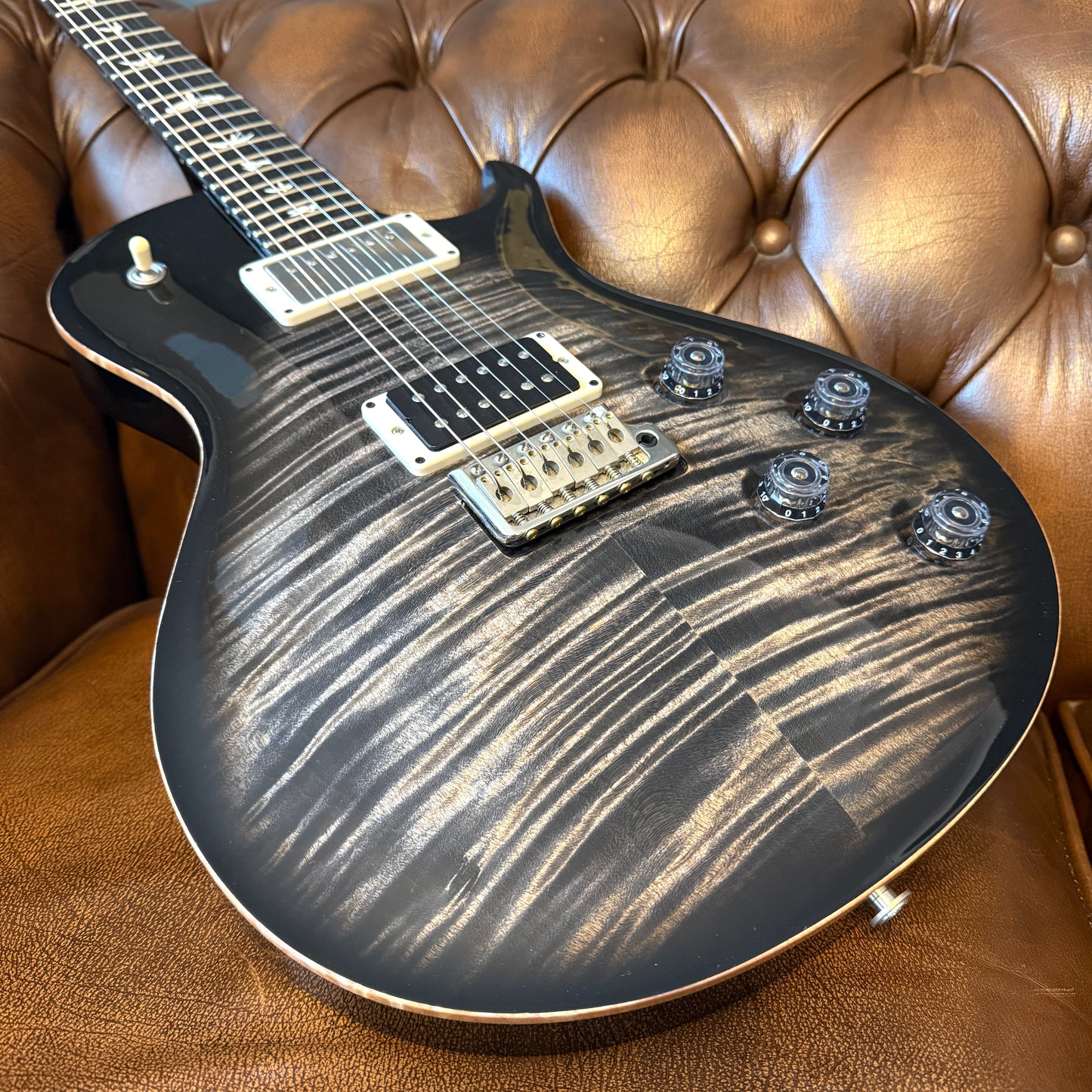 2014 PRS Tremonti Signature 10 Top - Charcoal Burst