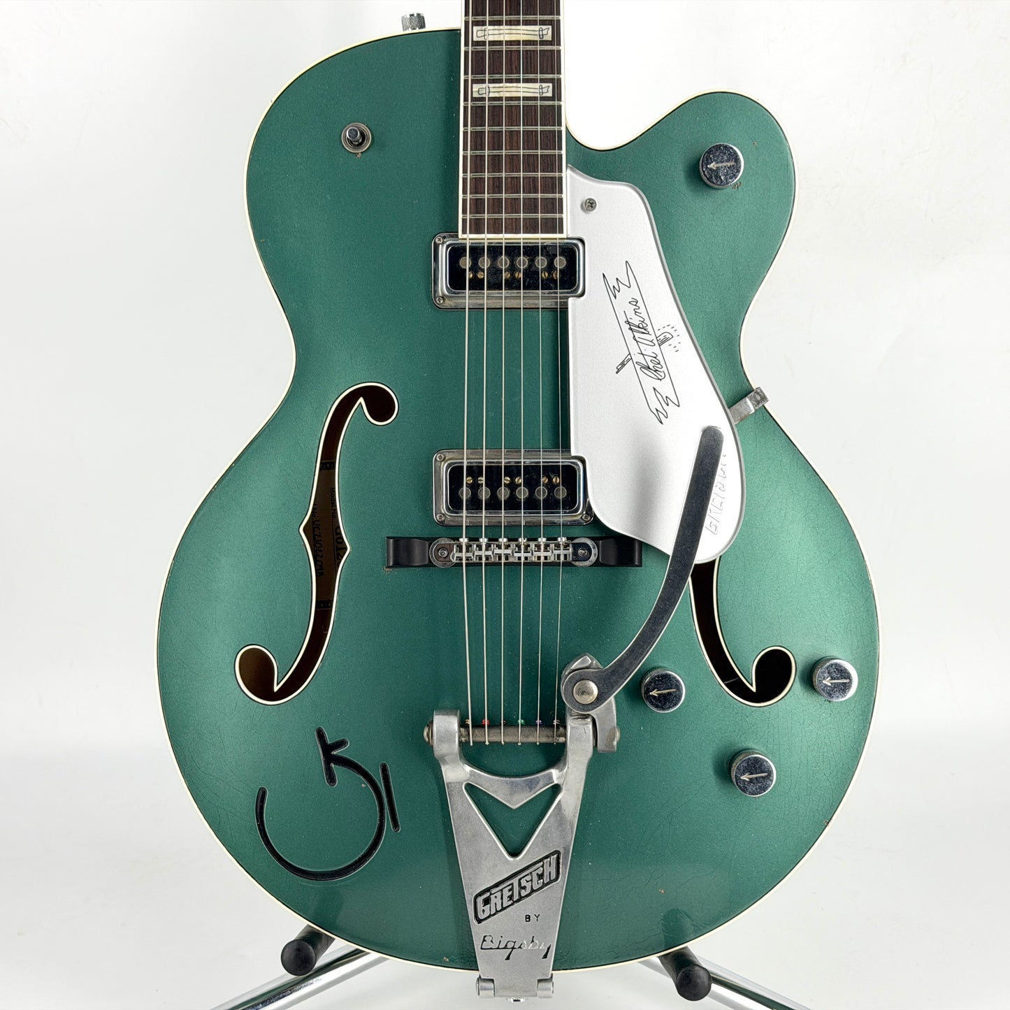 2021 Gretsch Custom Shop G6120 Masterbuilt Stephen Stern - Aged Sherwood Green Metallic
