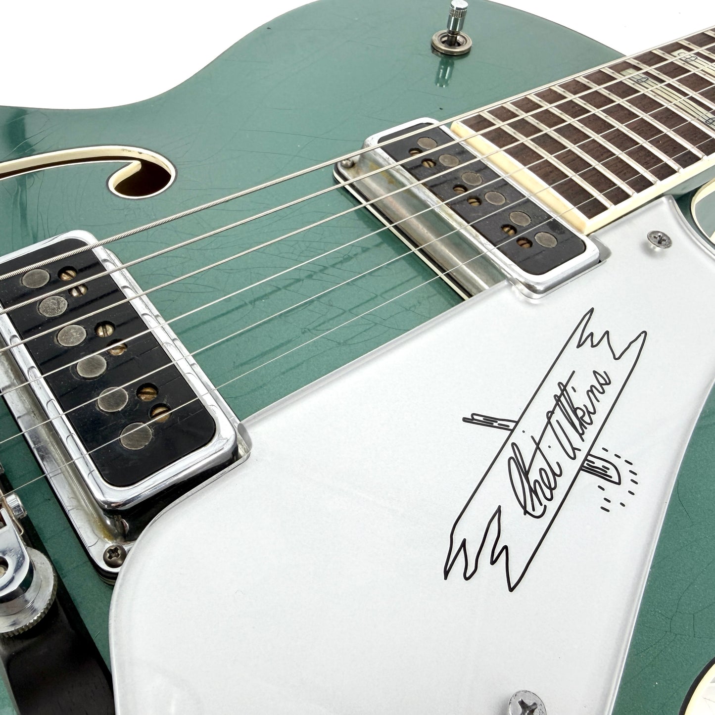 2021 Gretsch Custom Shop G6120 Masterbuilt Stephen Stern - Aged Sherwood Green Metallic