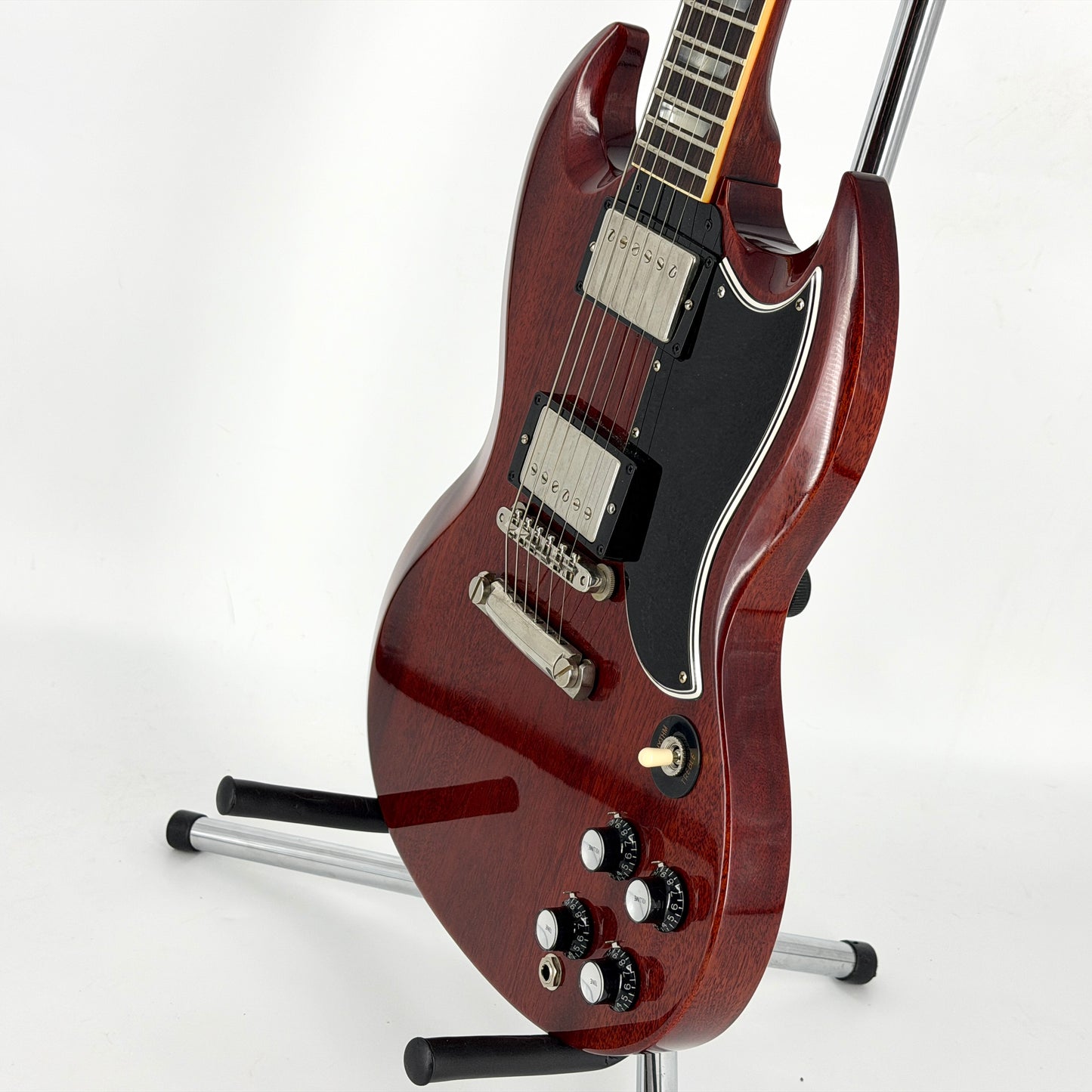2023 Gibson Custom Shop SG Standard ’61 Reissue Les Paul – Cherry Red