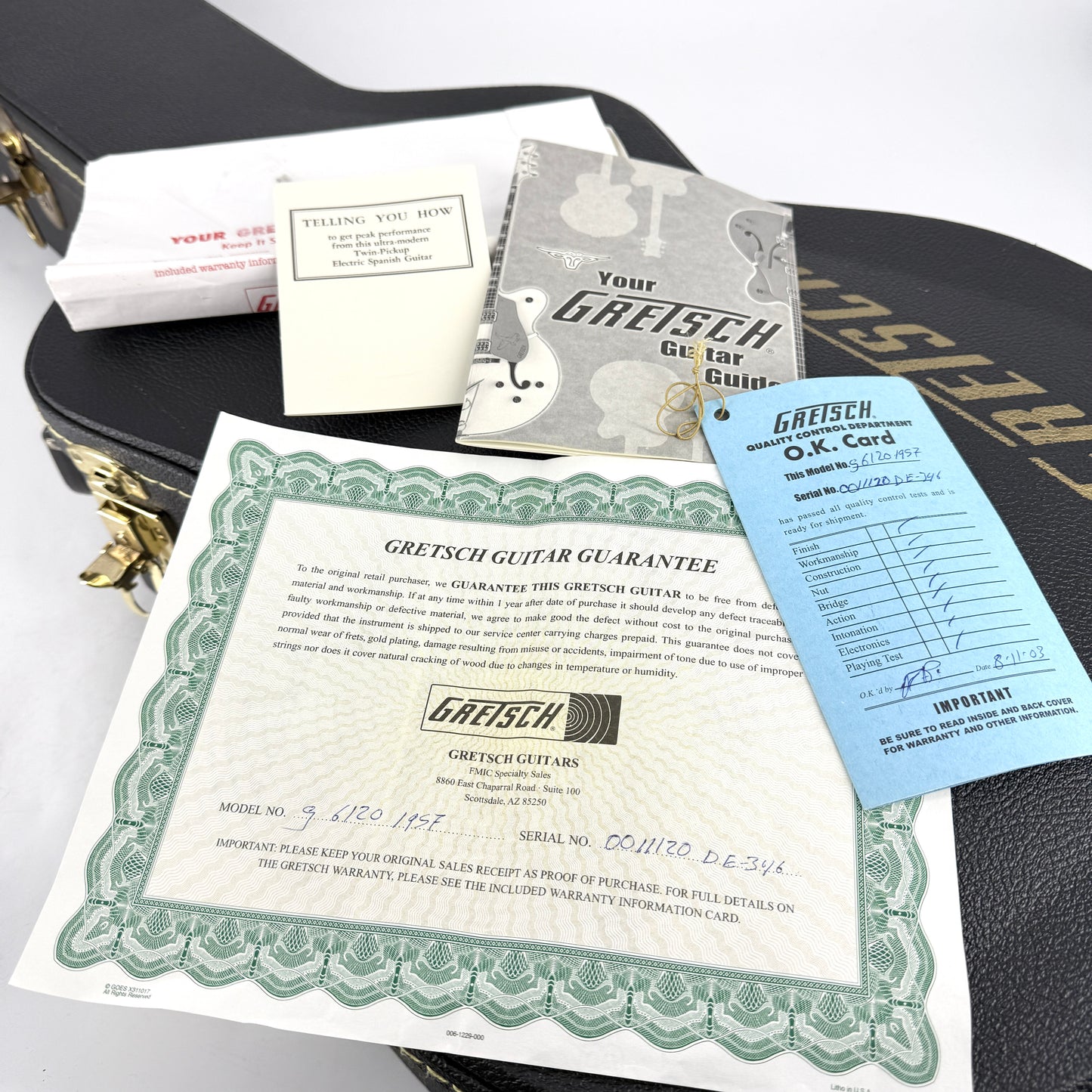 2003 Gretsch G6120-1957 Duane Eddy - Ebony Burst