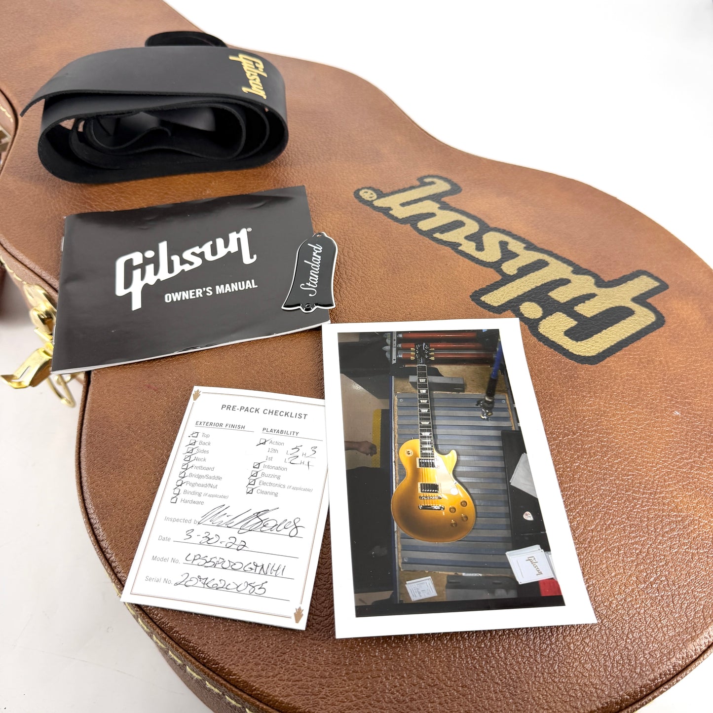2022 Gibson Les Paul Standard 50s – Gold Top