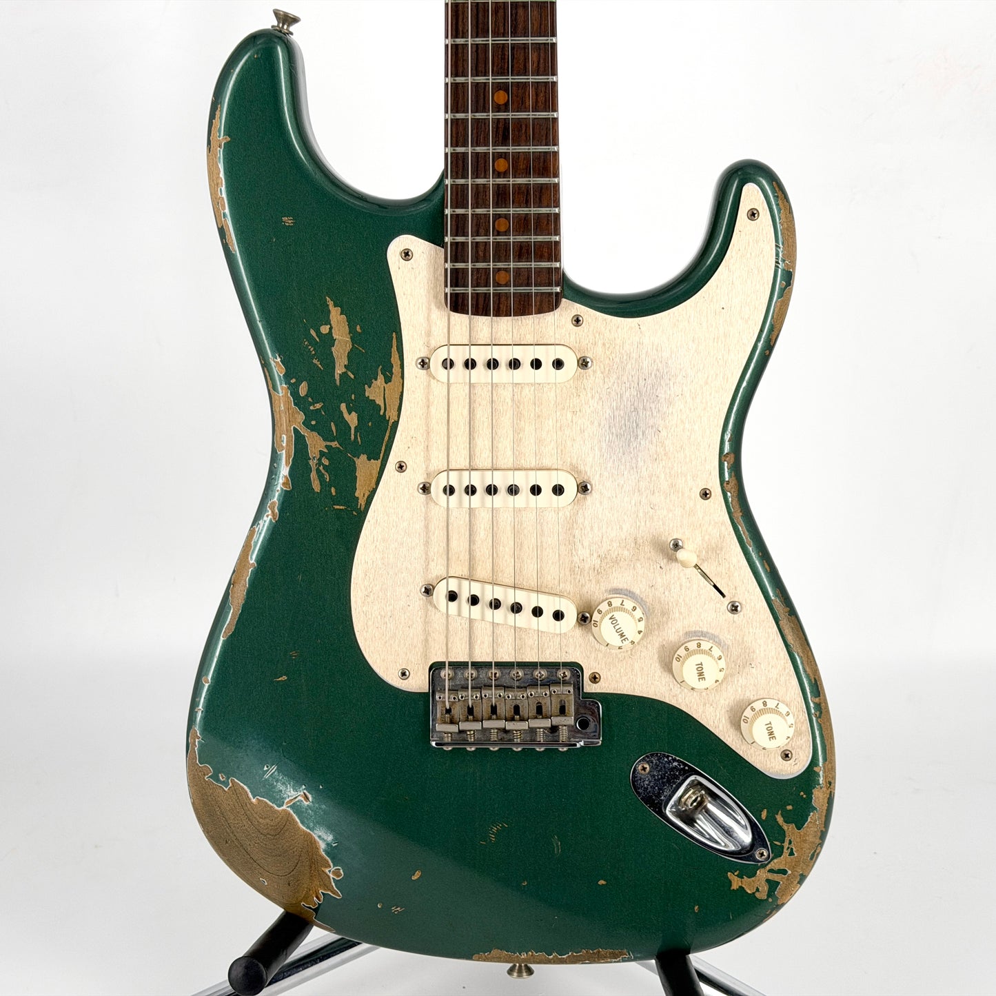 2017 Fender Custom Shop Limited Edition '59 Stratocaster Heavy Relic - Aged Sherwood Green Metallic