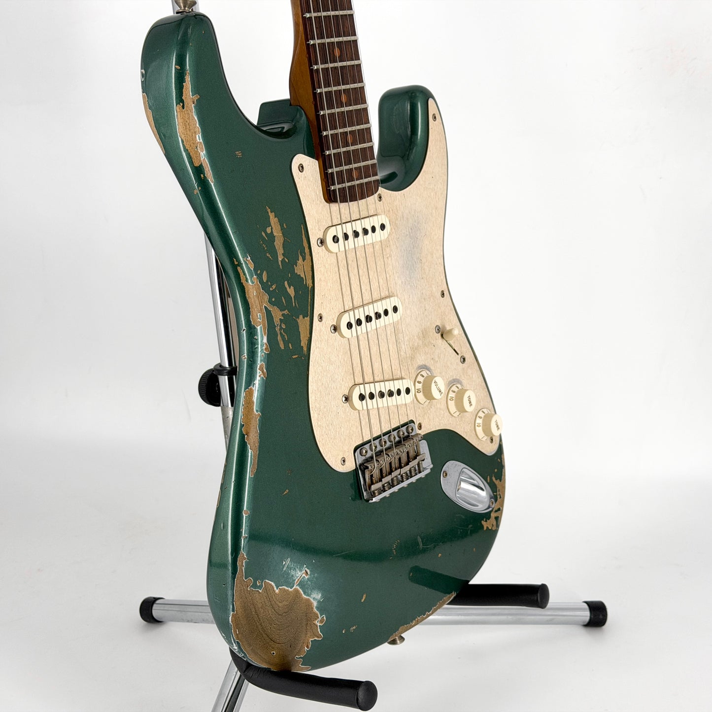 2017 Fender Custom Shop Limited Edition '59 Stratocaster Heavy Relic - Aged Sherwood Green Metallic