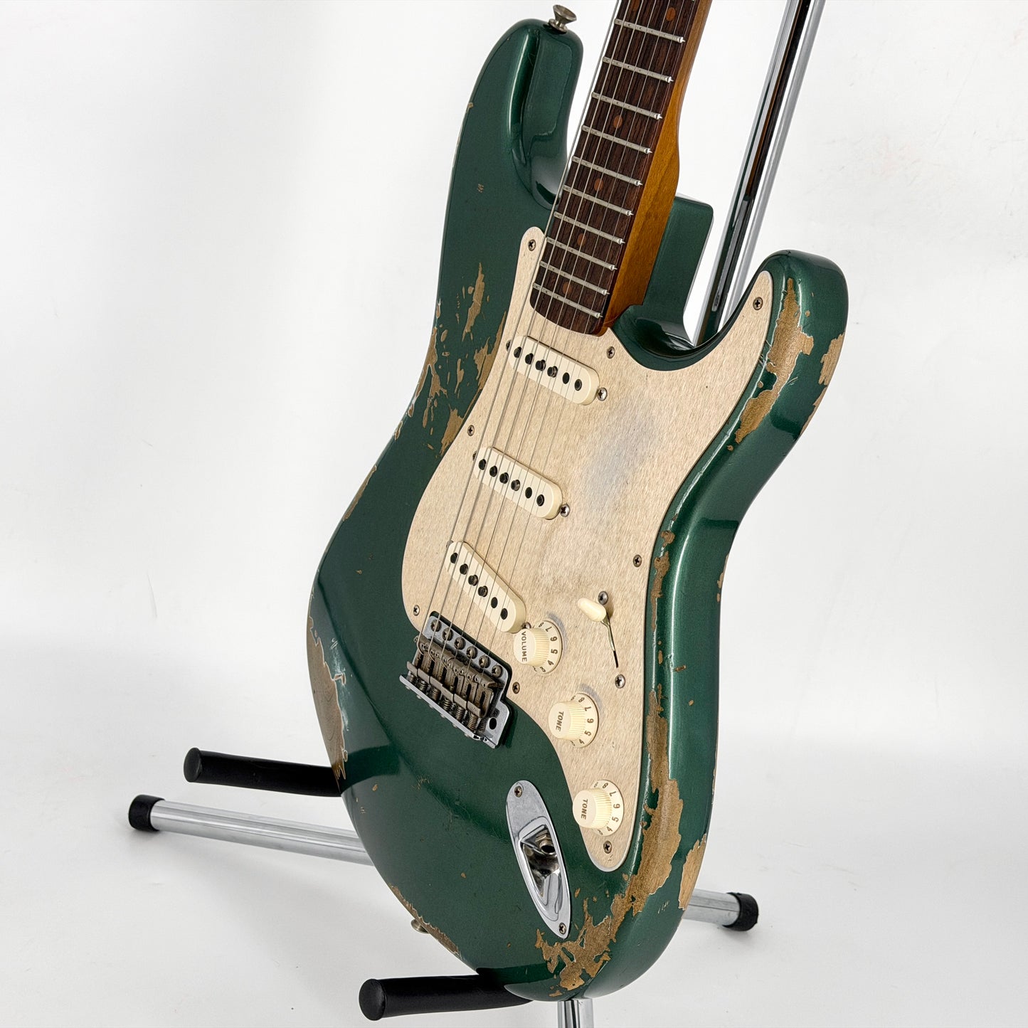 2017 Fender Custom Shop Limited Edition '59 Stratocaster Heavy Relic - Aged Sherwood Green Metallic