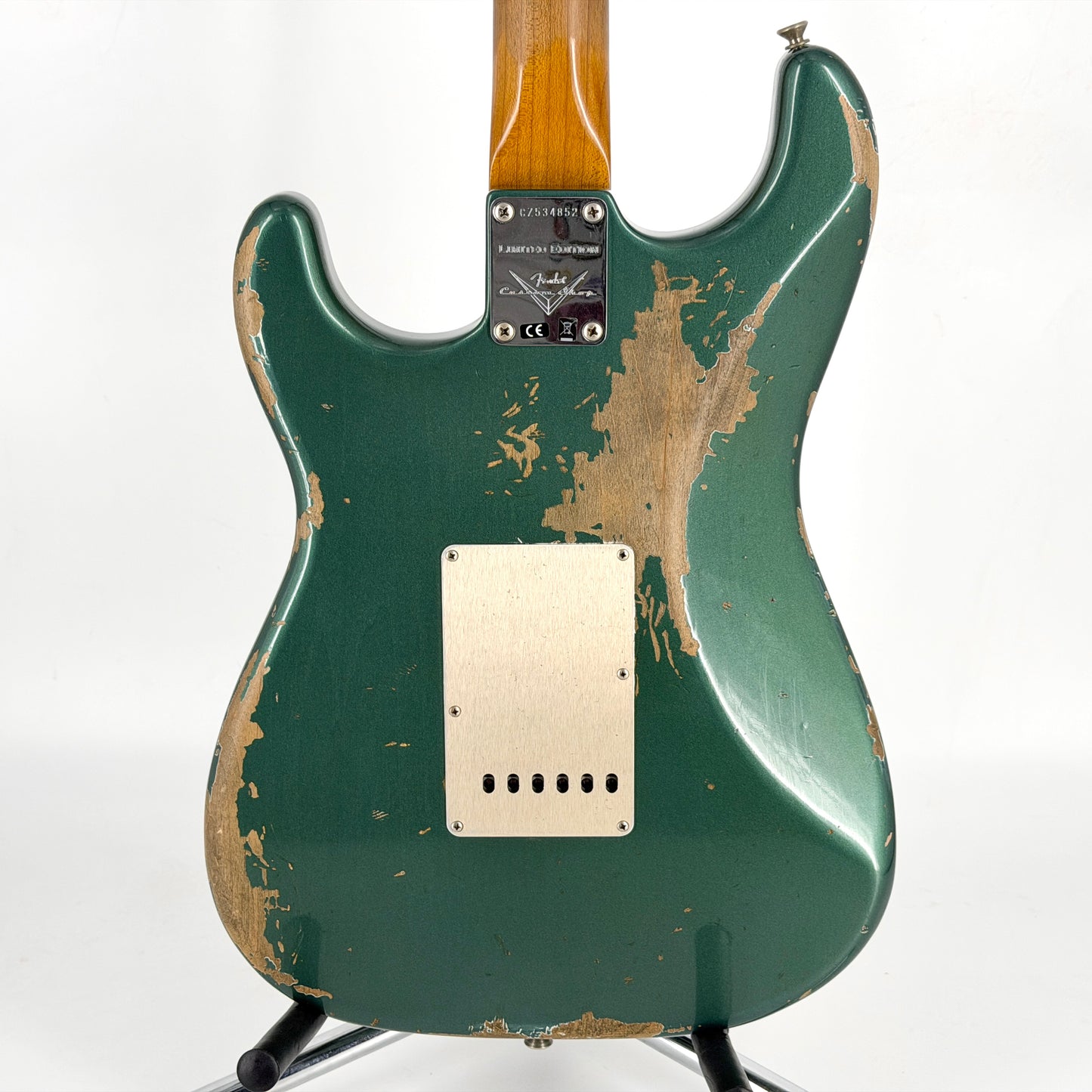 2017 Fender Custom Shop Limited Edition '59 Stratocaster Heavy Relic - Aged Sherwood Green Metallic