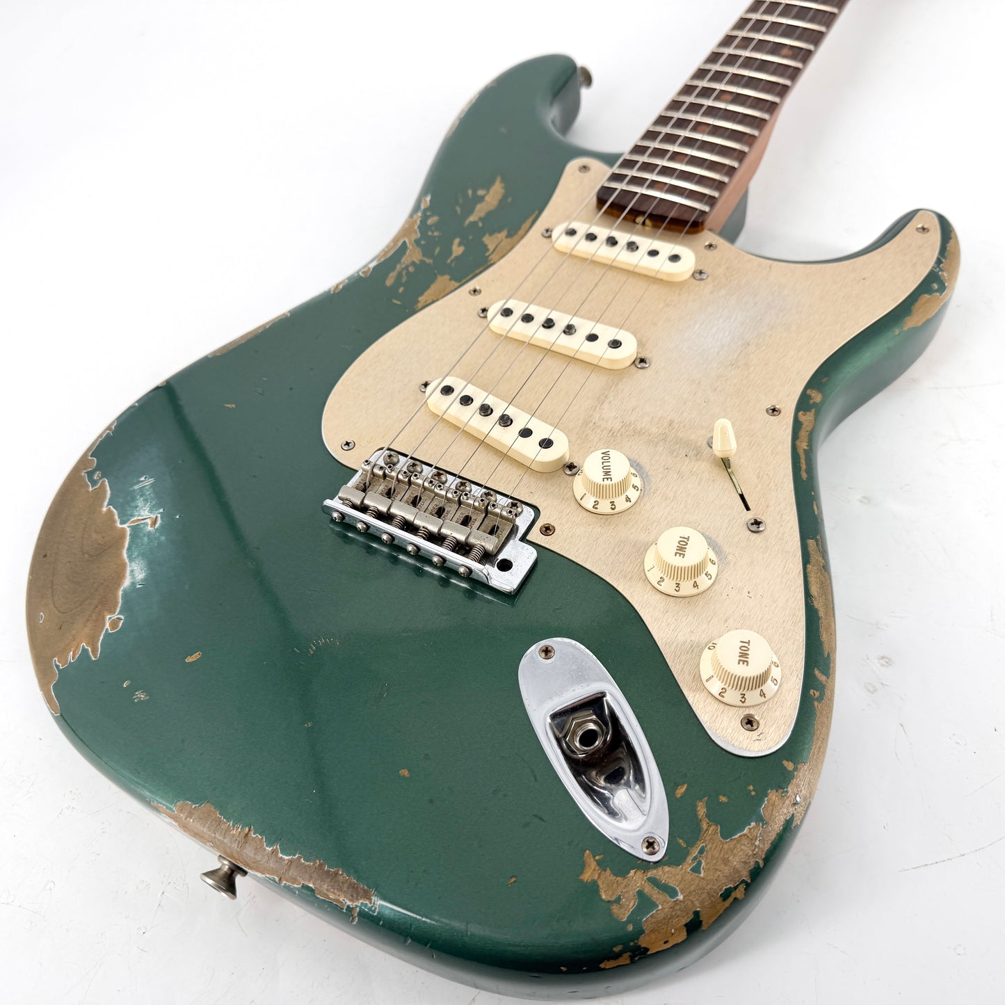 2017 Fender Custom Shop Limited Edition '59 Stratocaster Heavy Relic - Aged Sherwood Green Metallic