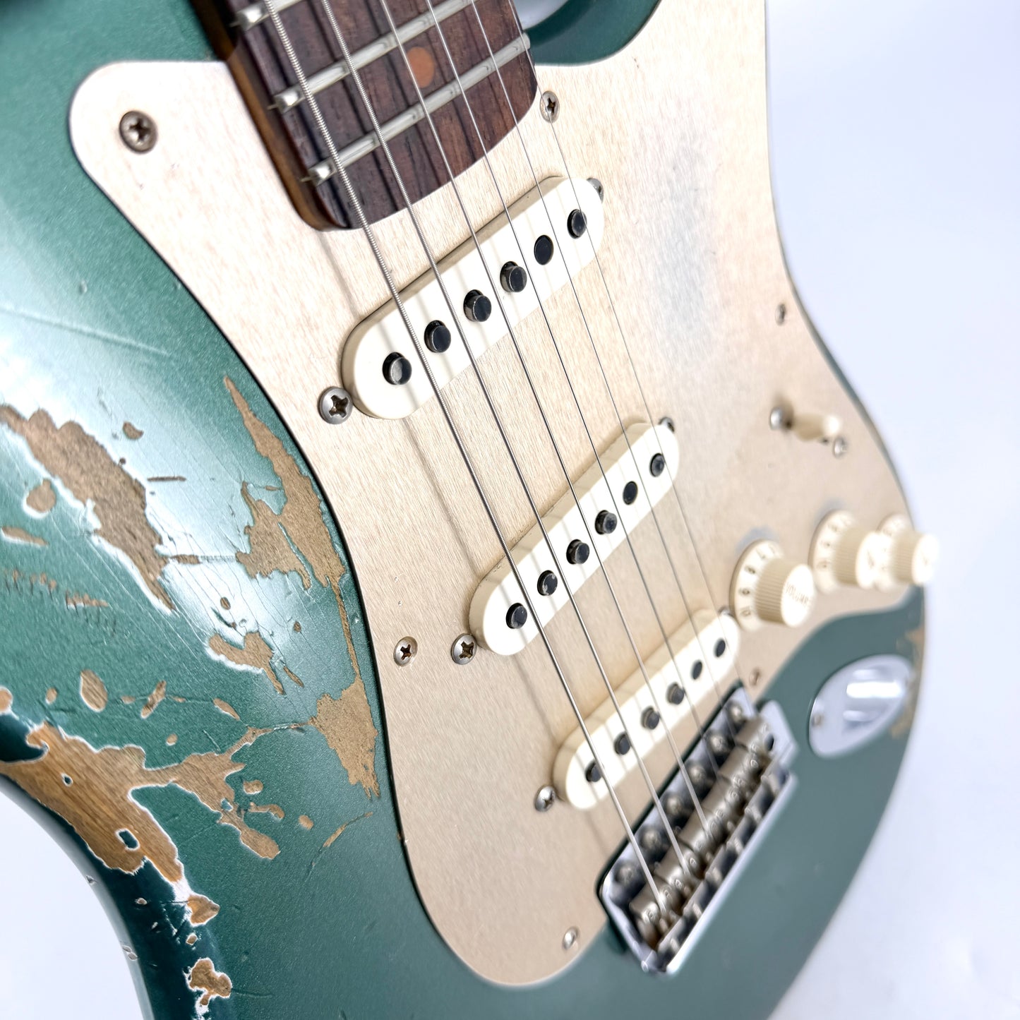 2017 Fender Custom Shop Limited Edition '59 Stratocaster Heavy Relic - Aged Sherwood Green Metallic