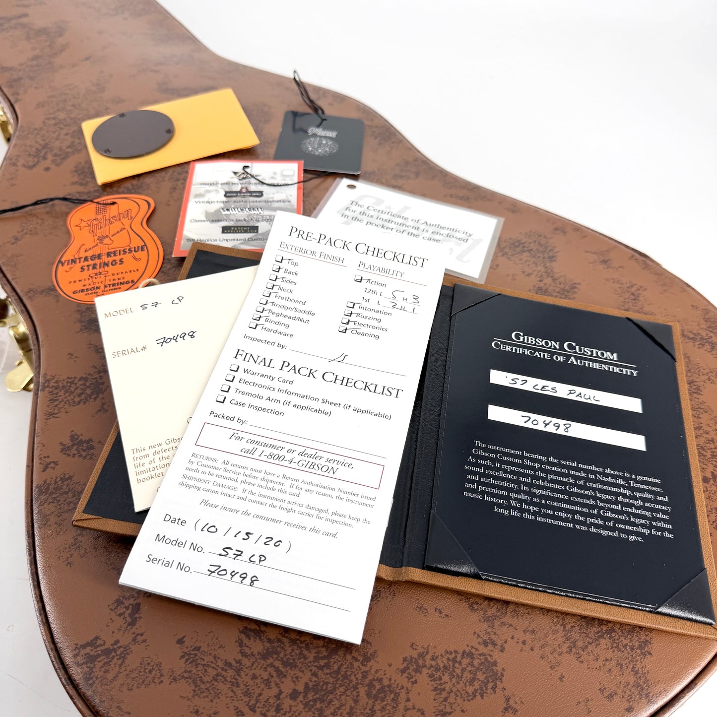 2020 Gibson Custom Shop 1957 Les Paul Reissue R7 - Gold Top