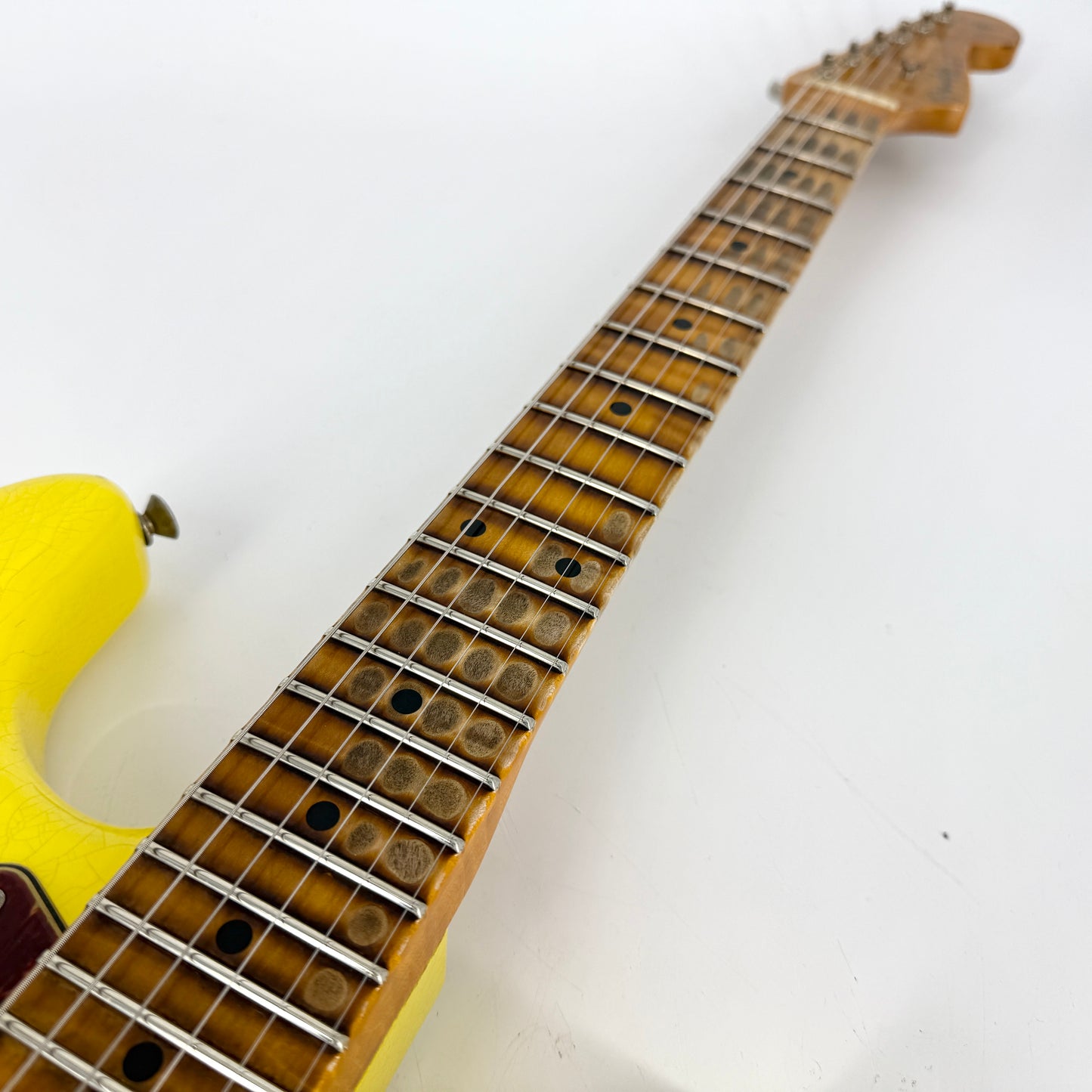 2024 Fender Custom Shop ’62 Stratocaster HSS Heavy Relic - Graffiti Yellow