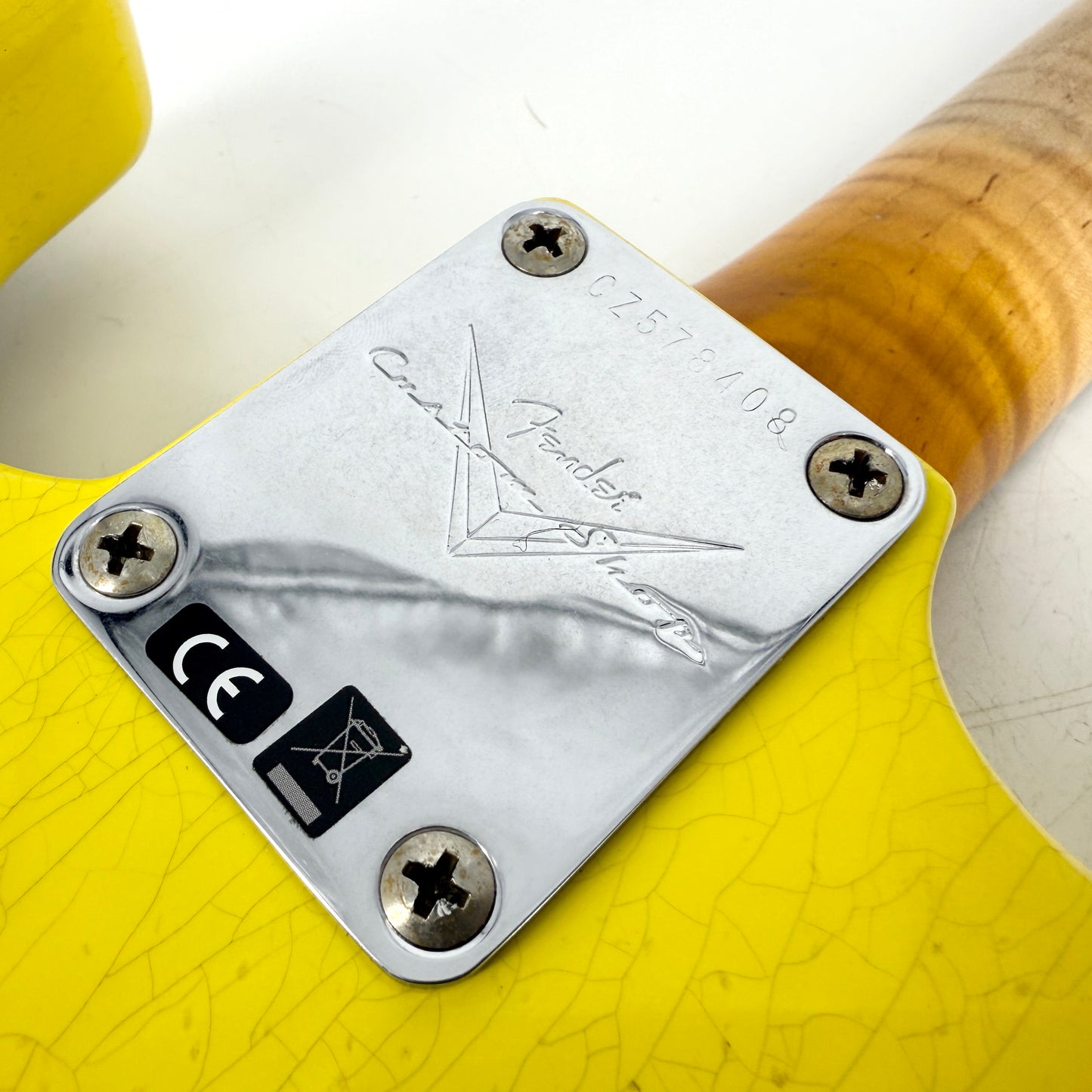 2024 Fender Custom Shop ’62 Stratocaster HSS Heavy Relic - Graffiti Yellow