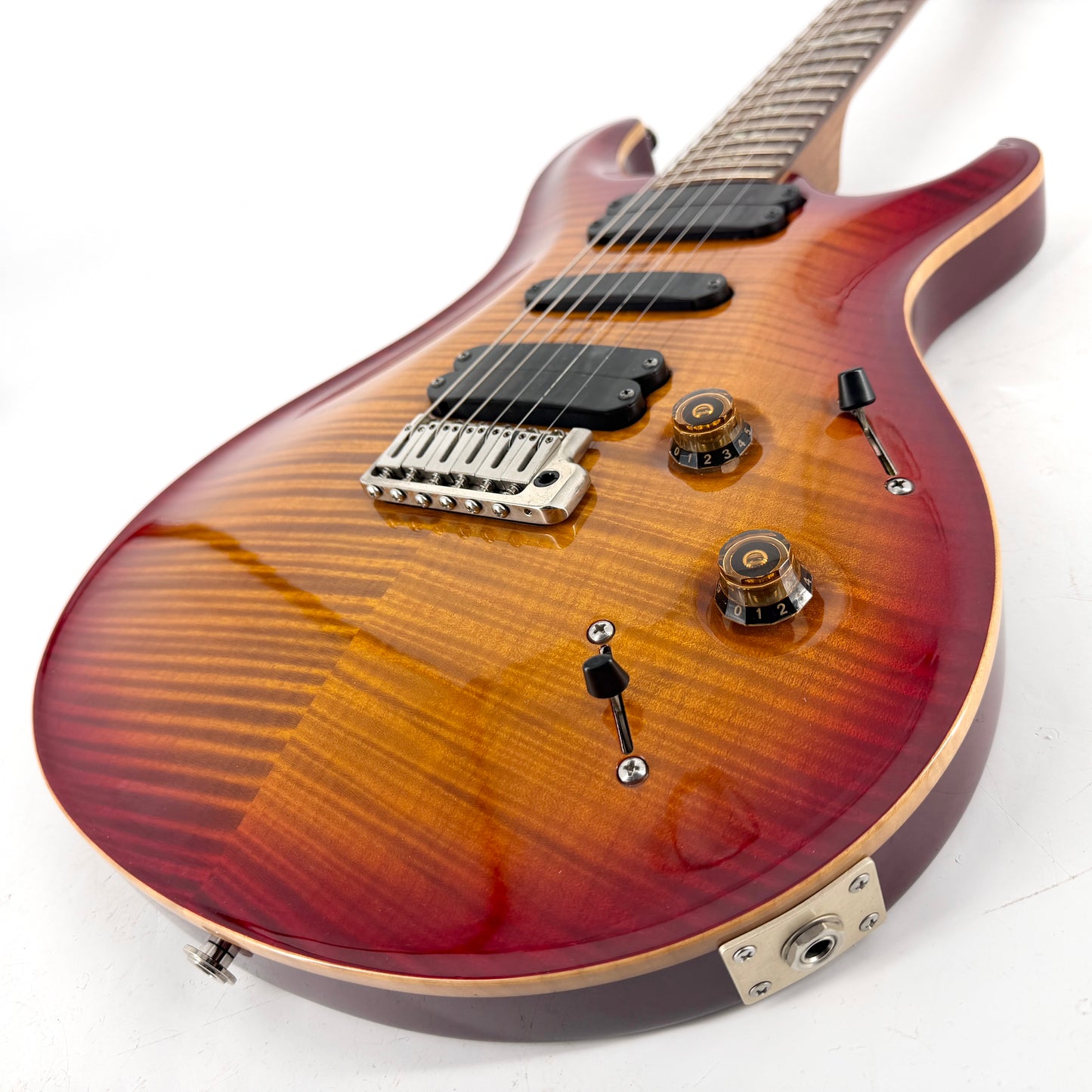 2006 PRS 513 Solid Rosewood Neck - Dark Cherry Sunburst