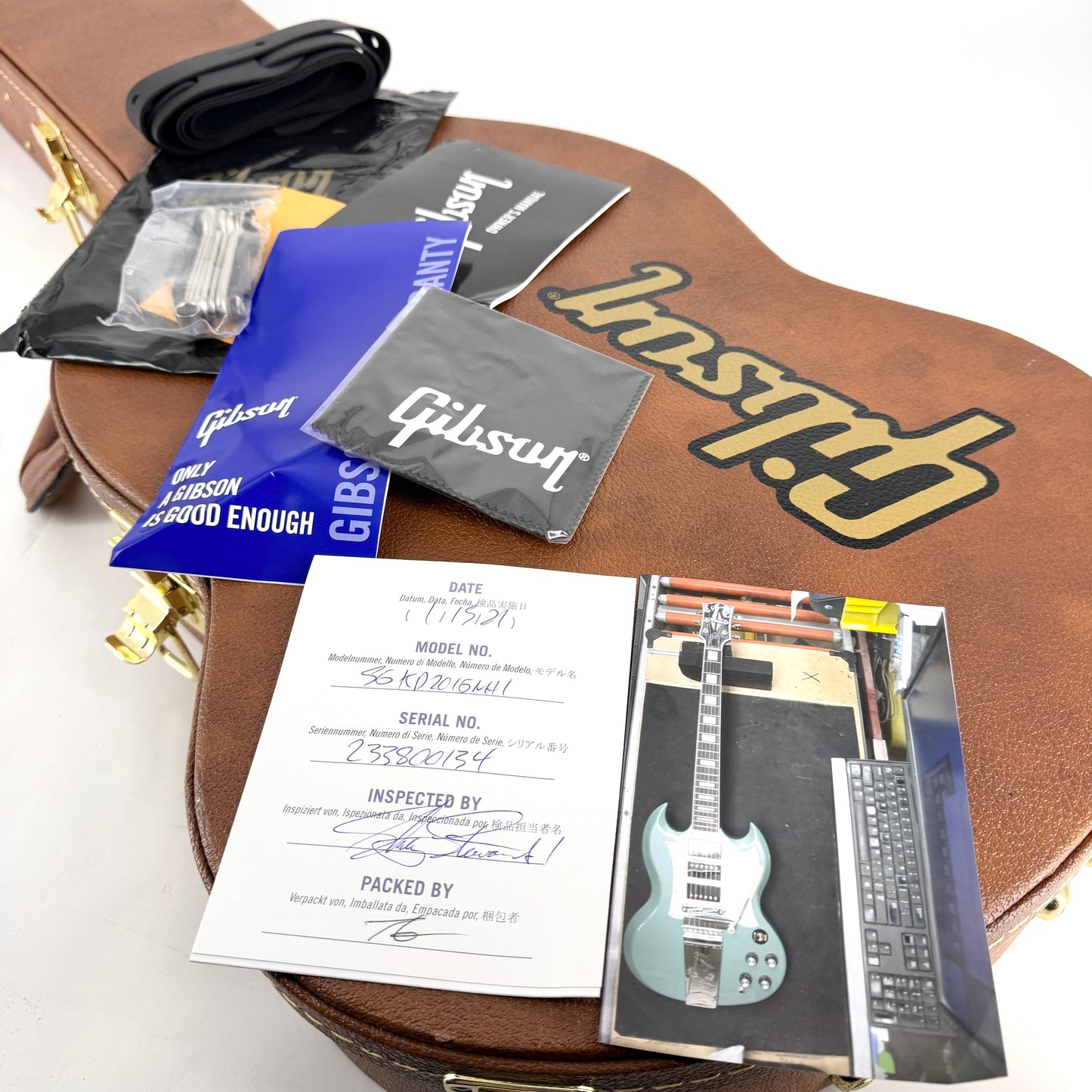 2021 Gibson Kirk Douglas Signature SG - Inverness Green