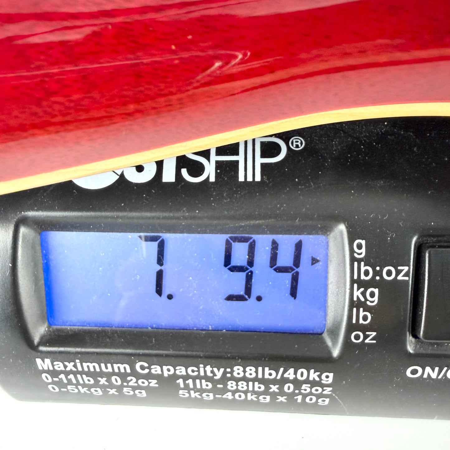 2001 Tom Anderson Cobra Quilt - Cajun Red