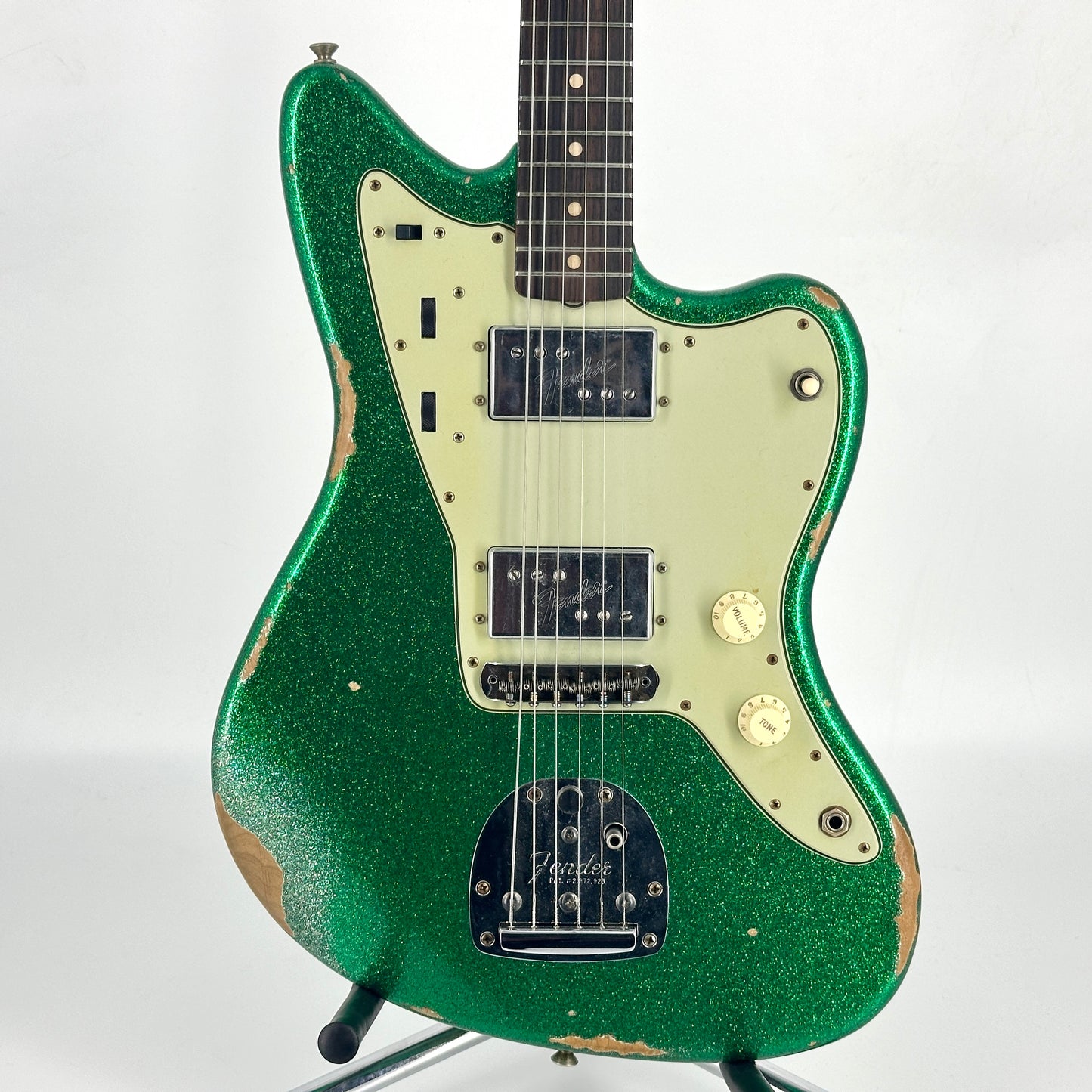 2023 Fender Custom Shop Dealer-Select ’61 Jazzmaster Heavy Relic - Candy Green Sparkle