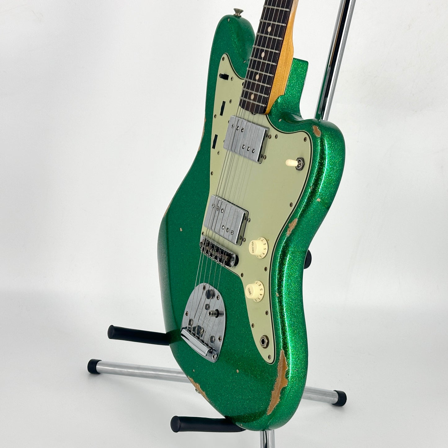 2023 Fender Custom Shop Dealer-Select ’61 Jazzmaster Heavy Relic - Candy Green Sparkle