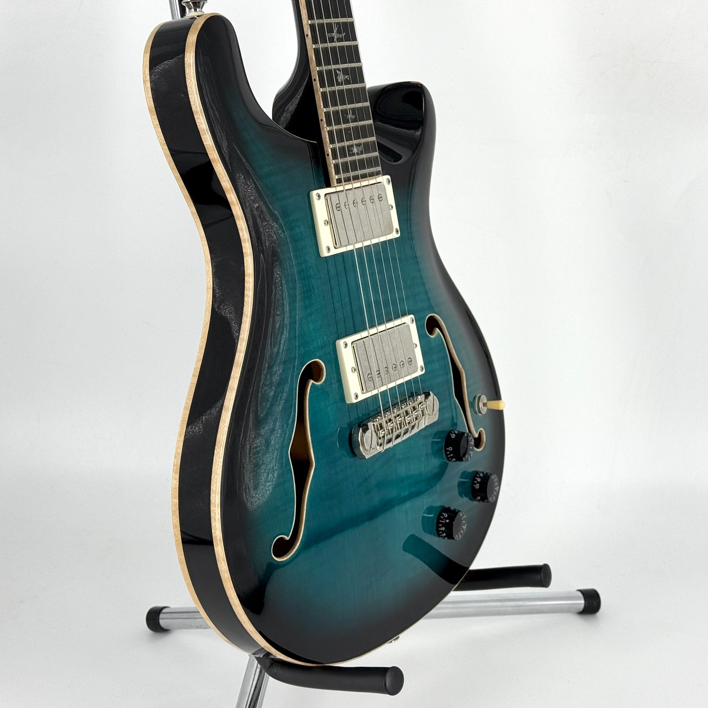 2022 PRS SE Hollowbody II Piezo - Peacock Blue