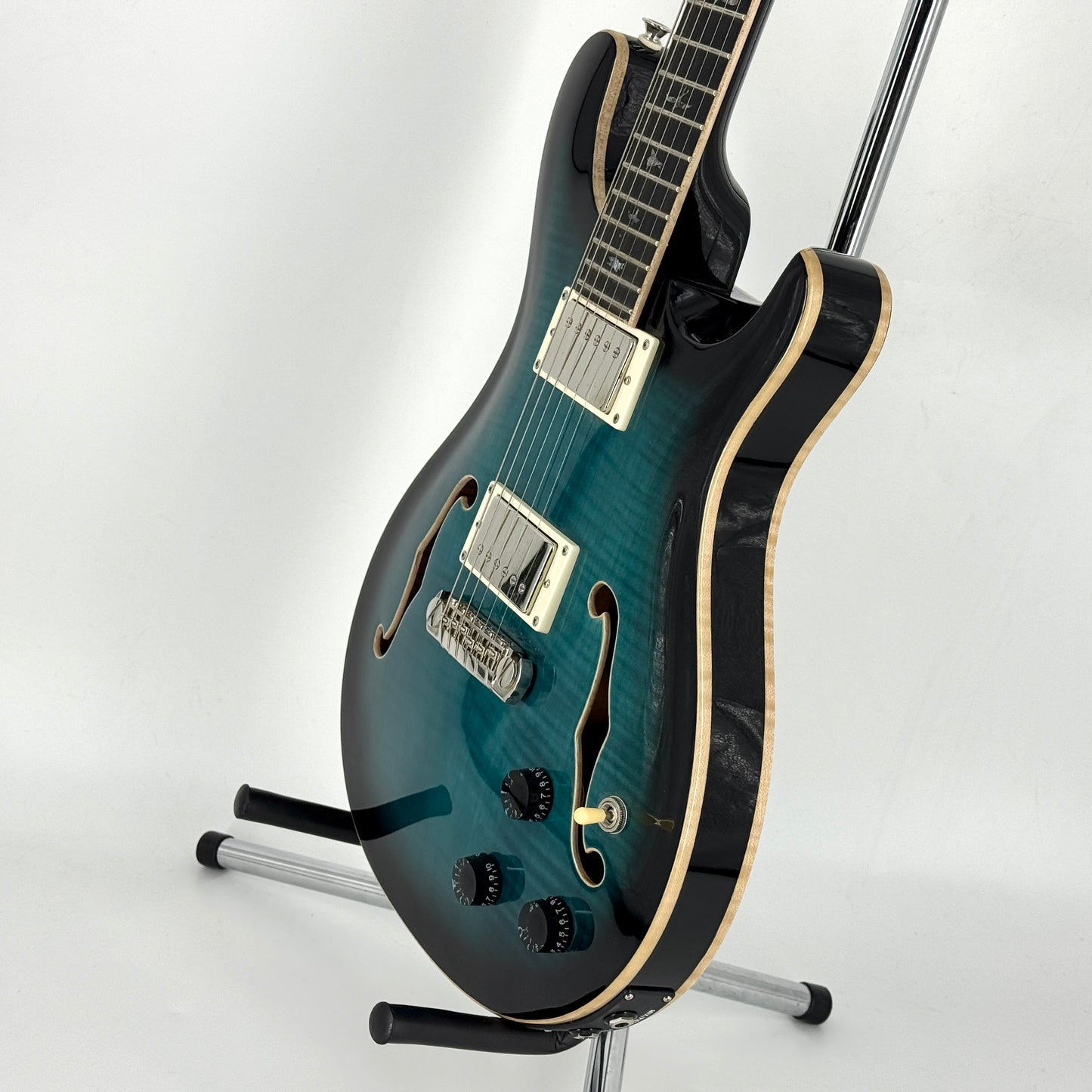 2022 PRS SE Hollowbody II Piezo - Peacock Blue