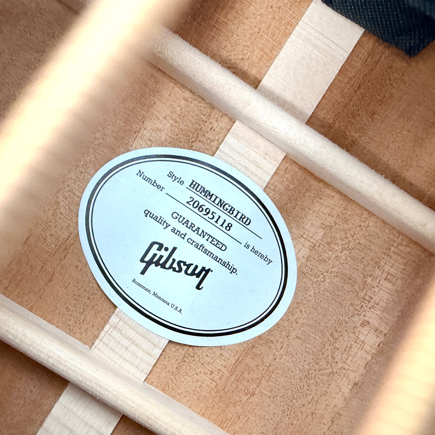 2025 Gibson Hummingbird - Faded Vintage Sunburst