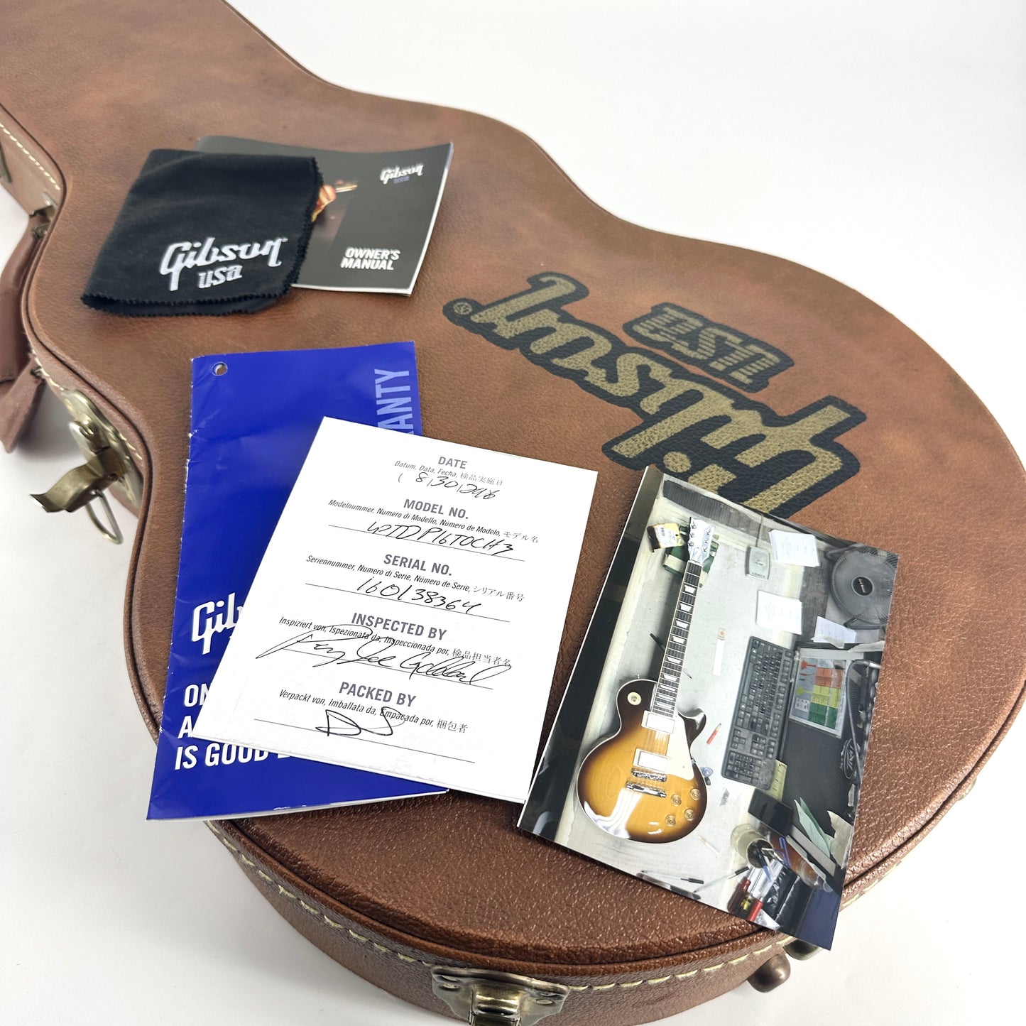 2016 Gibson Les Paul Traditional – Iced Tea