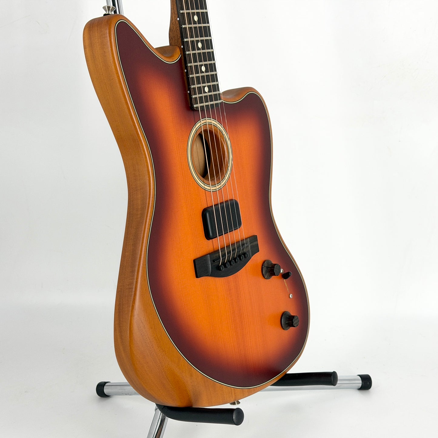 2021 Fender Acoustasonic Jazzmaster Acoustic/Electric - Tobacco Sunburst
